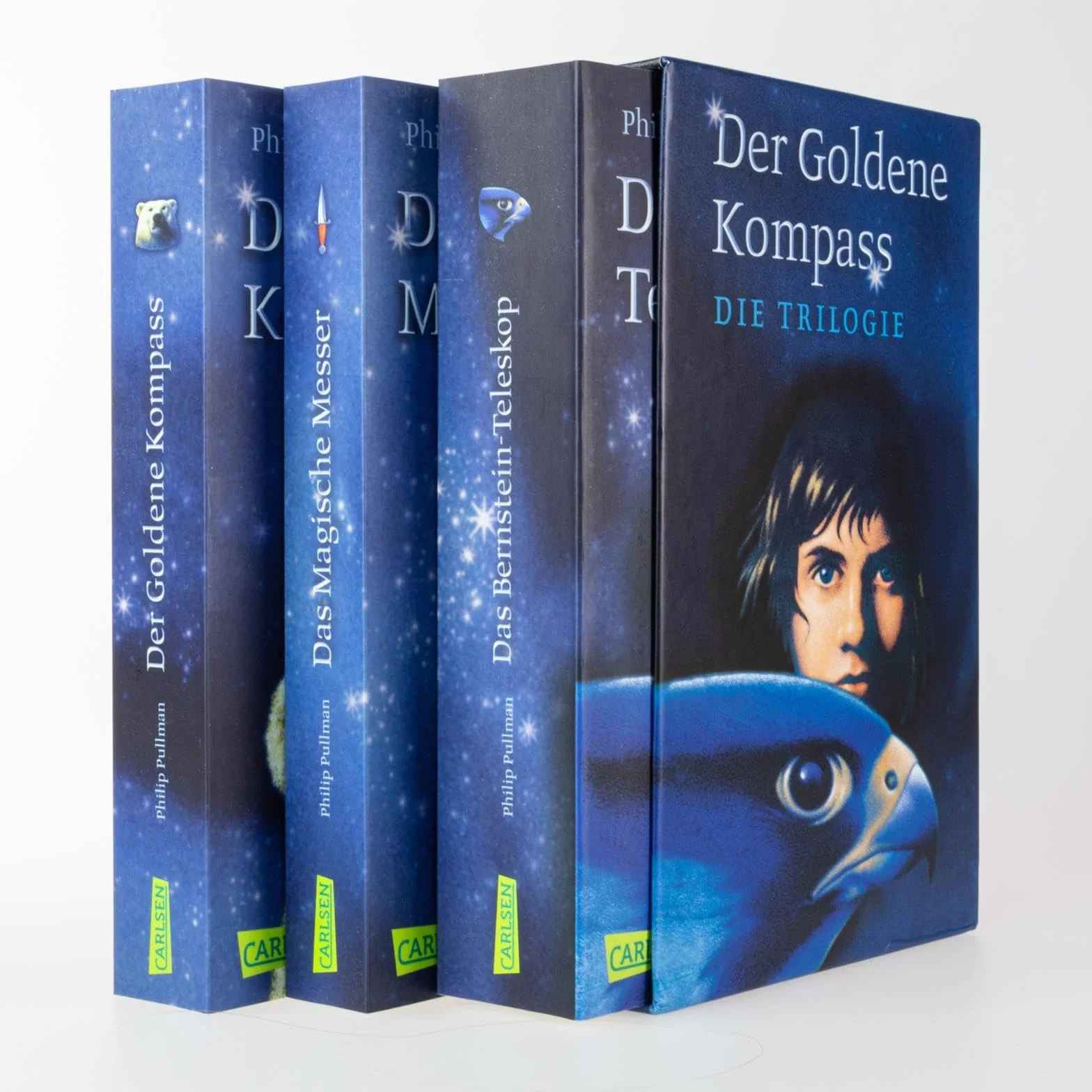 Der Goldene Kompass, Das Magische Messer, Das Bernstein-Teleskop: Alle 3 Bände im Taschenbuchschuber: 720