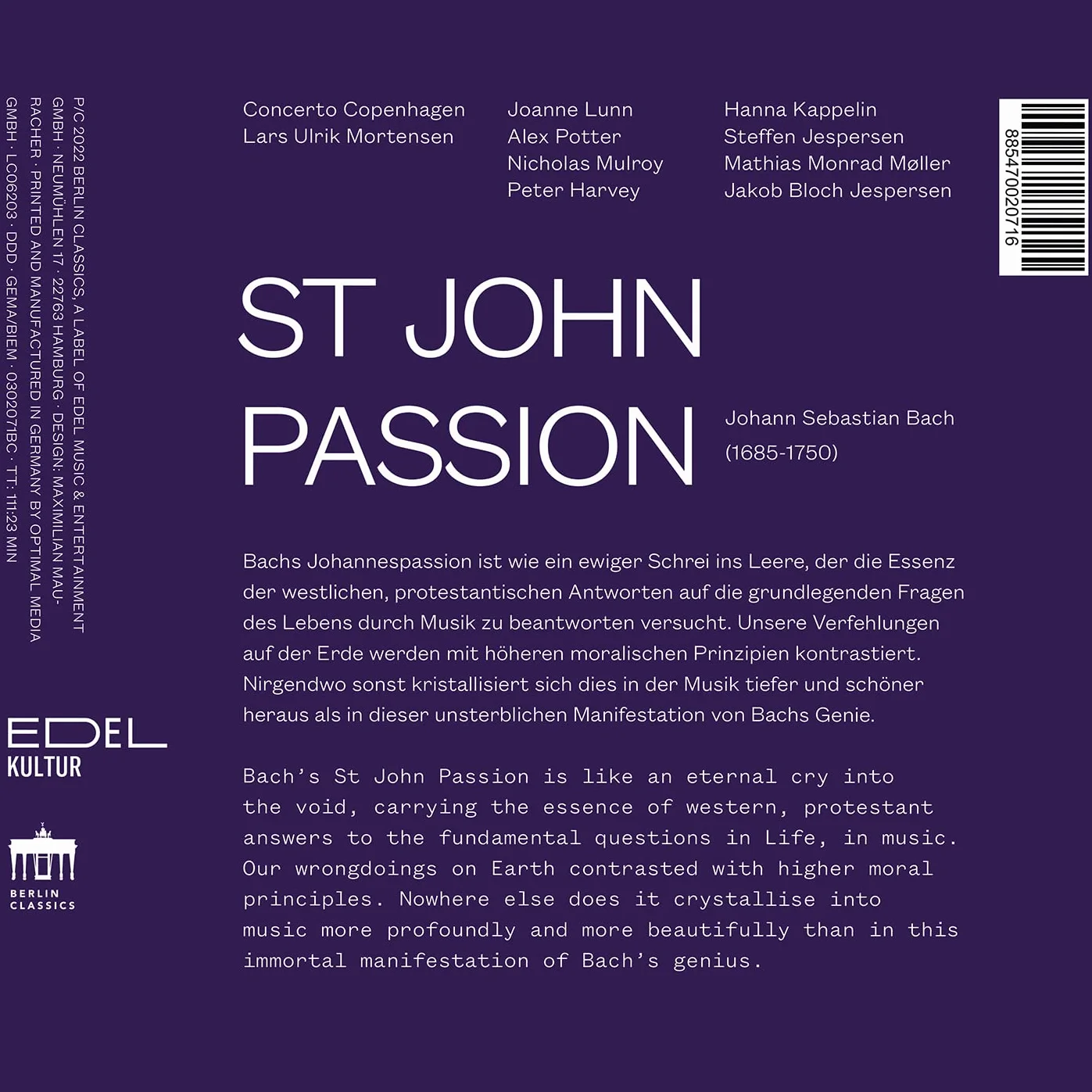 Bach: St John Passion