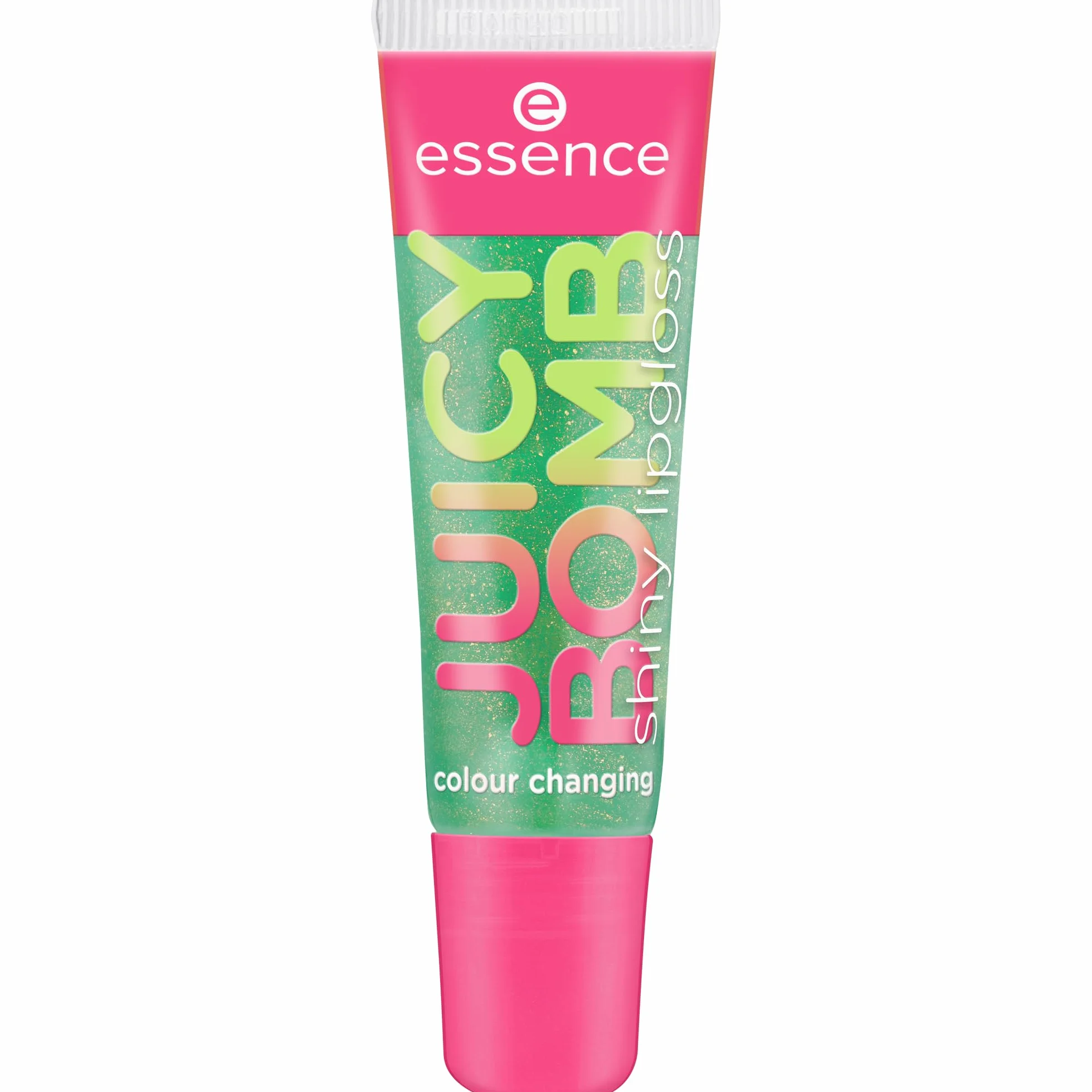 Essence JUICY BOMB błyszczyk do ust nr 107 zielony 3 x 10 ml