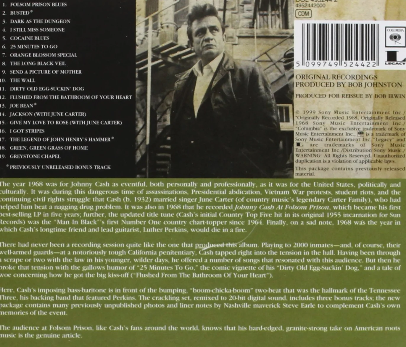 At Folsom Prison