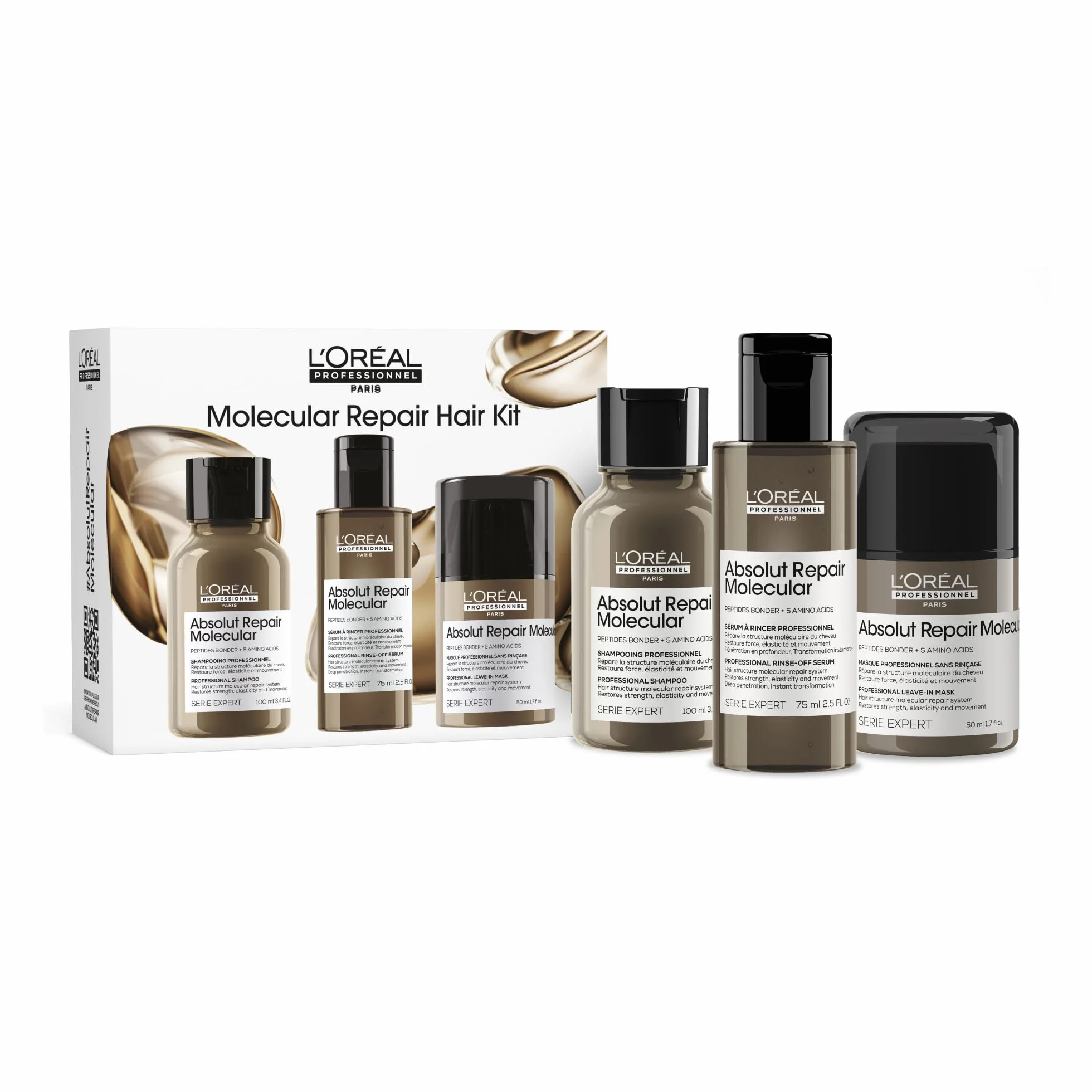 L'Oréal Professionnel Paris Serie Expert Absolut Repair Molecular Mini Trio Kit