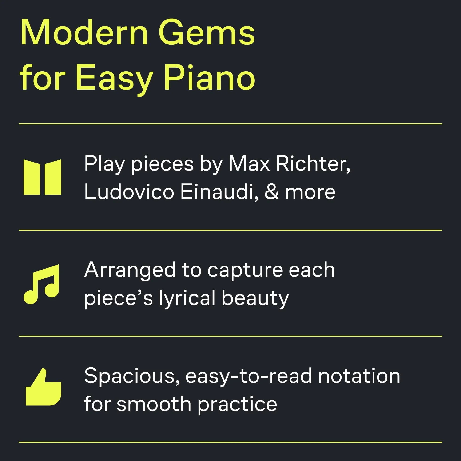Contemporary Piano Masters: 40 Easy Piano Pieces from the World's Leading Piano Composers: 2nd Edition