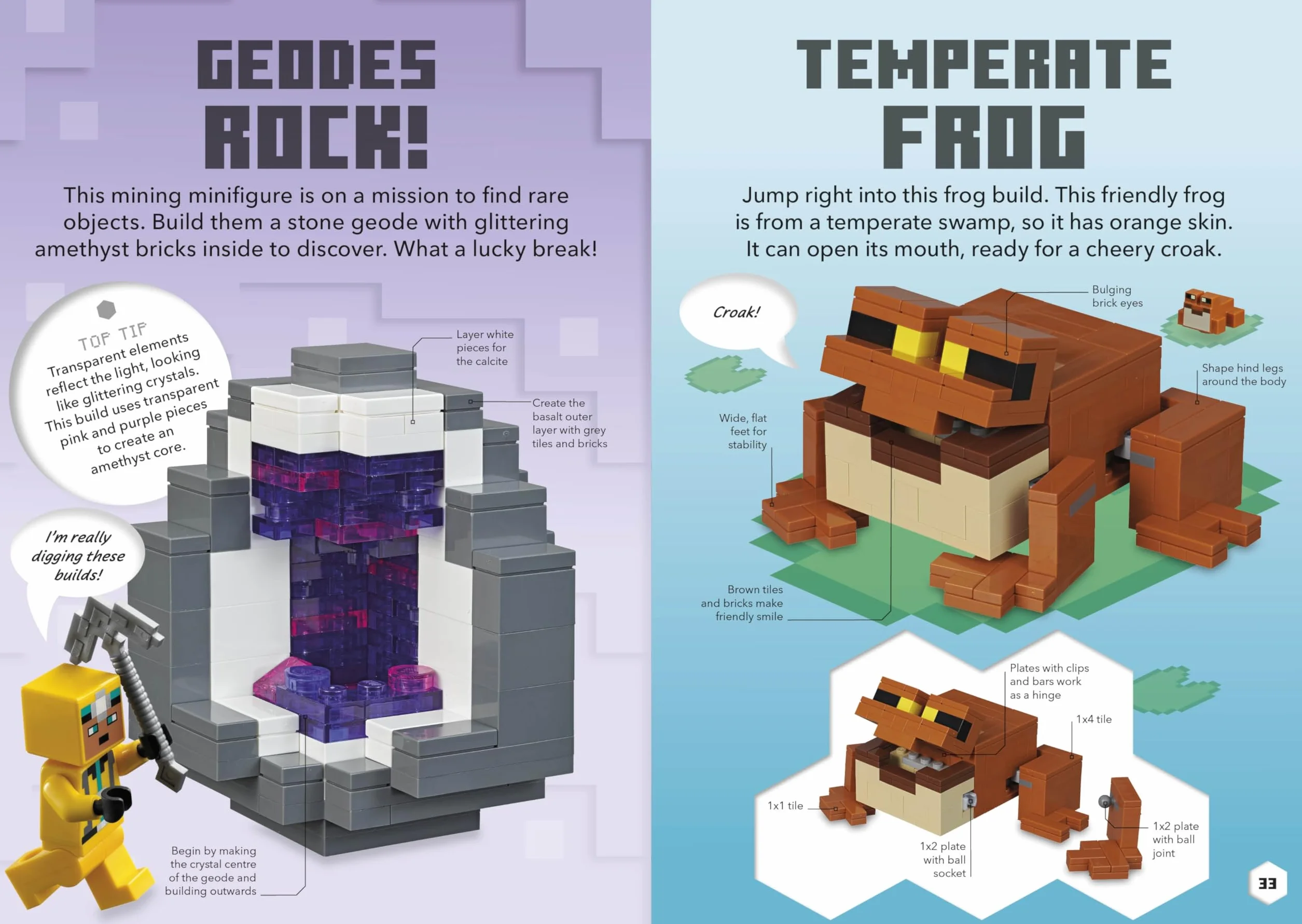 LEGO Minecraft Ideas: With Exclusive Mini Model