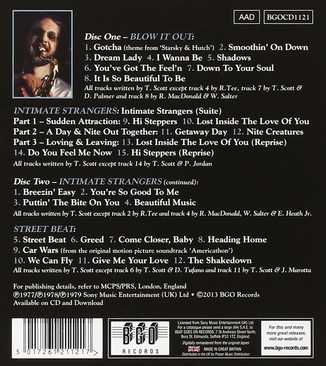 Blow It Out/Intimate Strangers/Street Beat