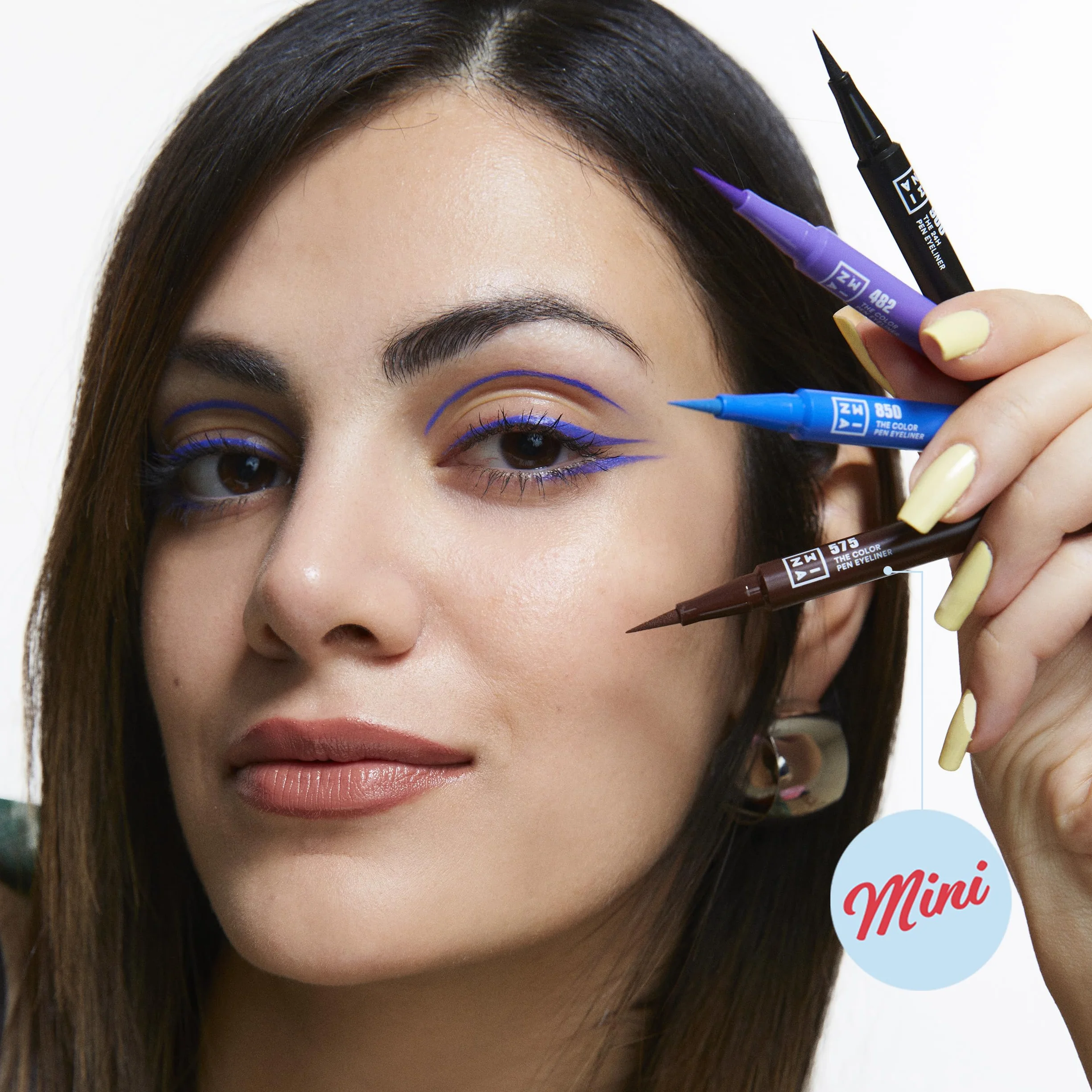 3INA MAKEUP The 24h Pen Eyeliner 900 Czarny Eyeliner Kredka do Oczu Wysokopigmentowa Trwała Precyzyjna Końcówka Vegan