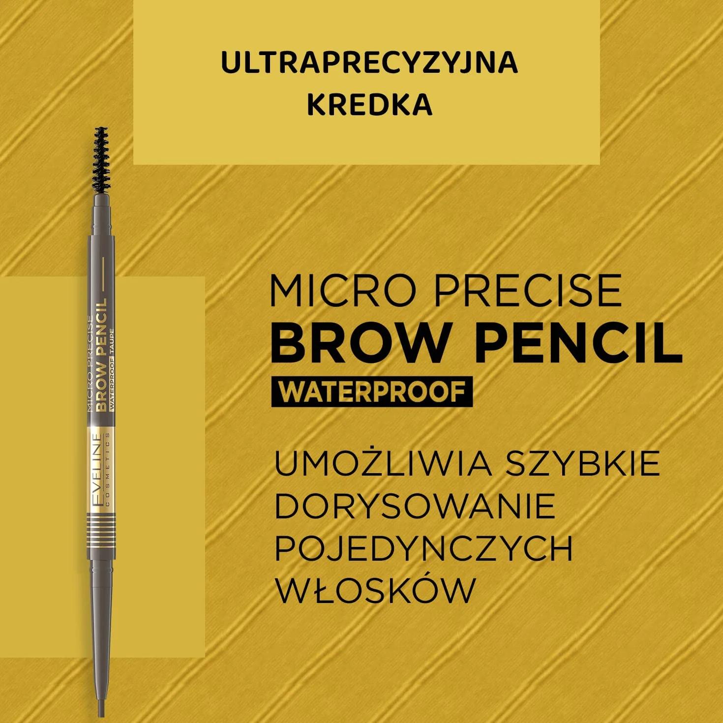 Eveline Cosmetics Ultraprecyzyjna kredka do brwi