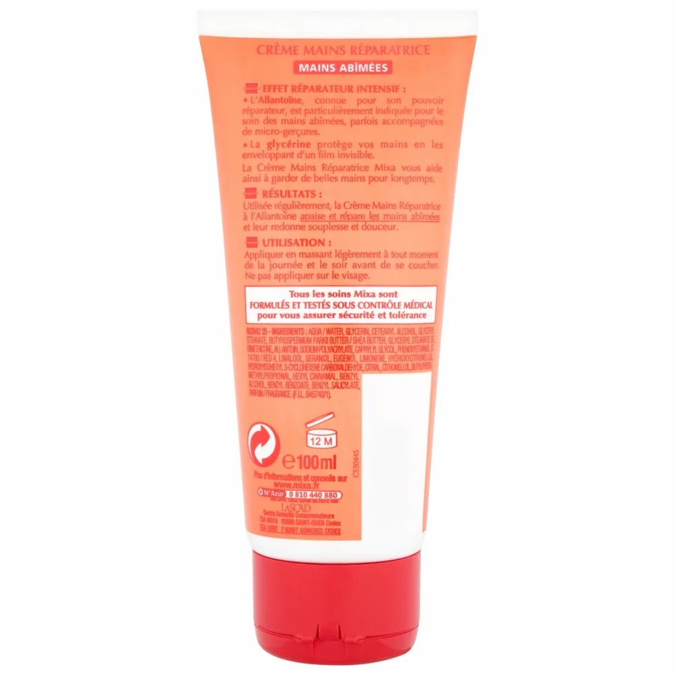Mixa Intensive Dry Skin krem do rąk z alantoiną 100 ml 2 sztuki