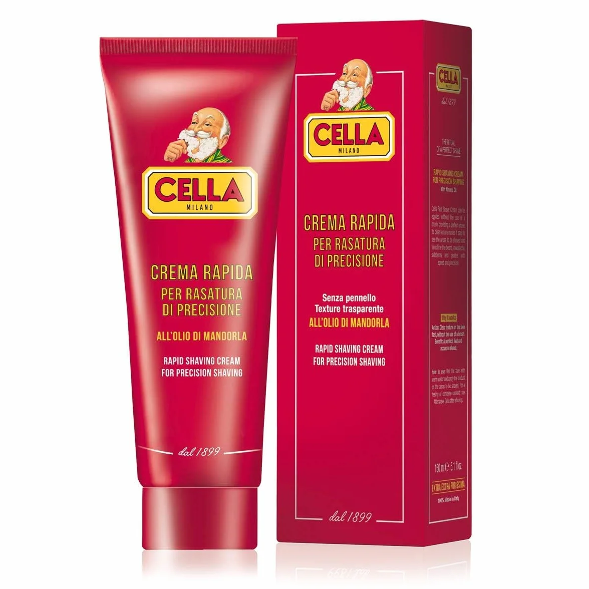 Crema de Afeitar Cella Milano 150ml
