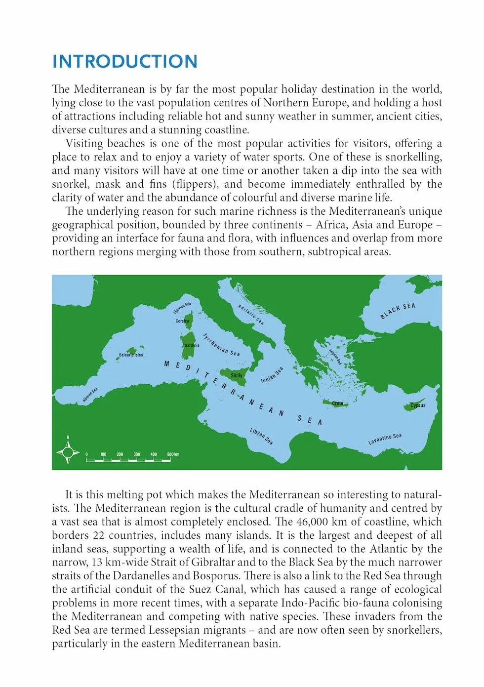 A Snorkeller's Guide to the Mediterranean: A Photographic Id Guide to the Most Commonly Encountered Marine Species