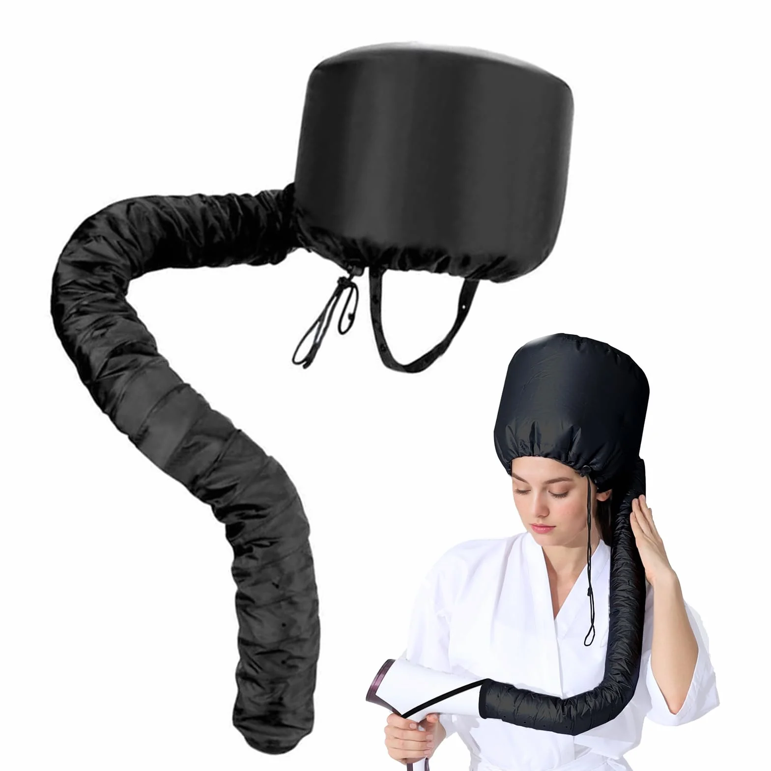 Kask do suszarki do włosów regulowana maska susząca