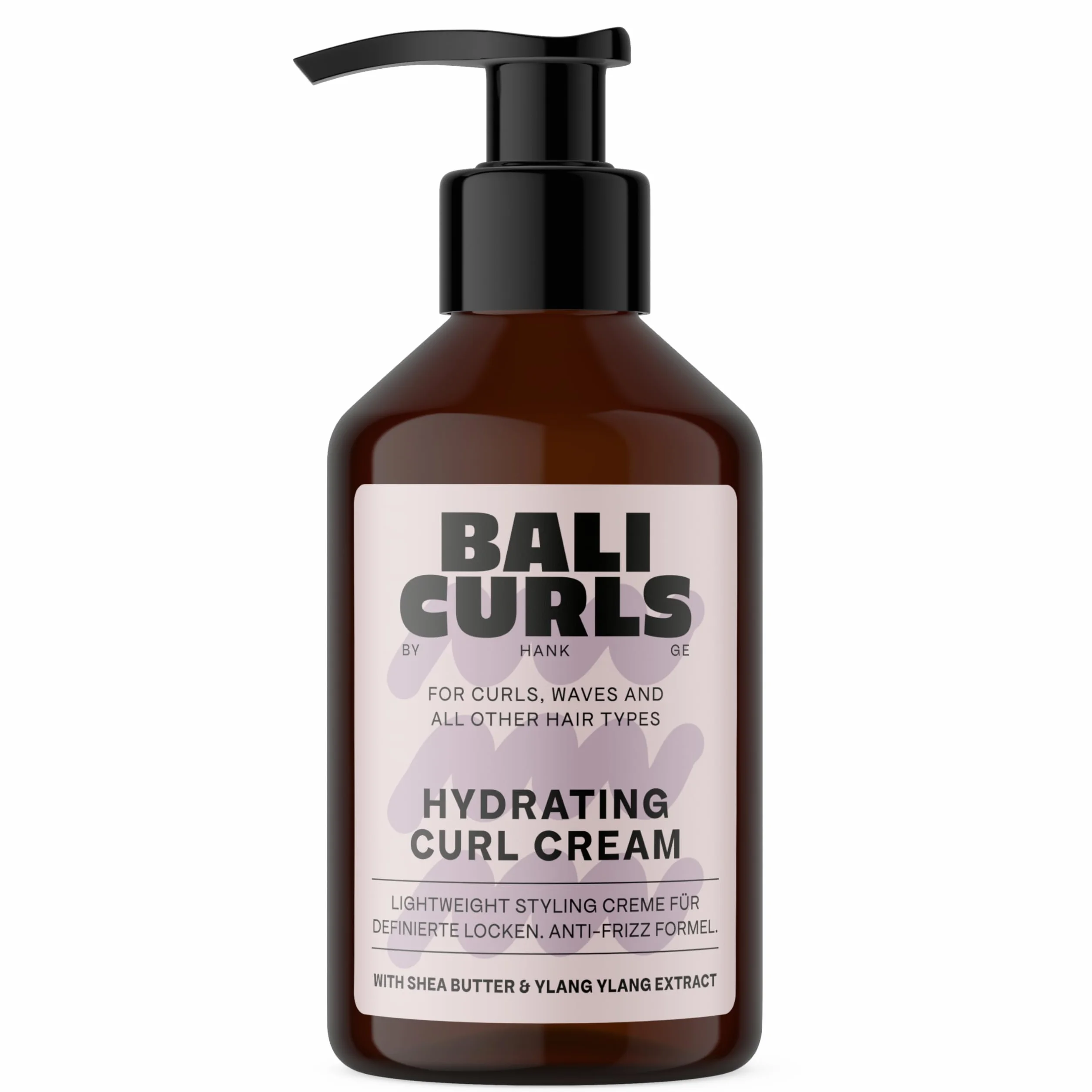 Bali Curls Hydrating Curl Cream nawilżający krem do loków masło shea olej kokosowy ylang-ylang 150 ml