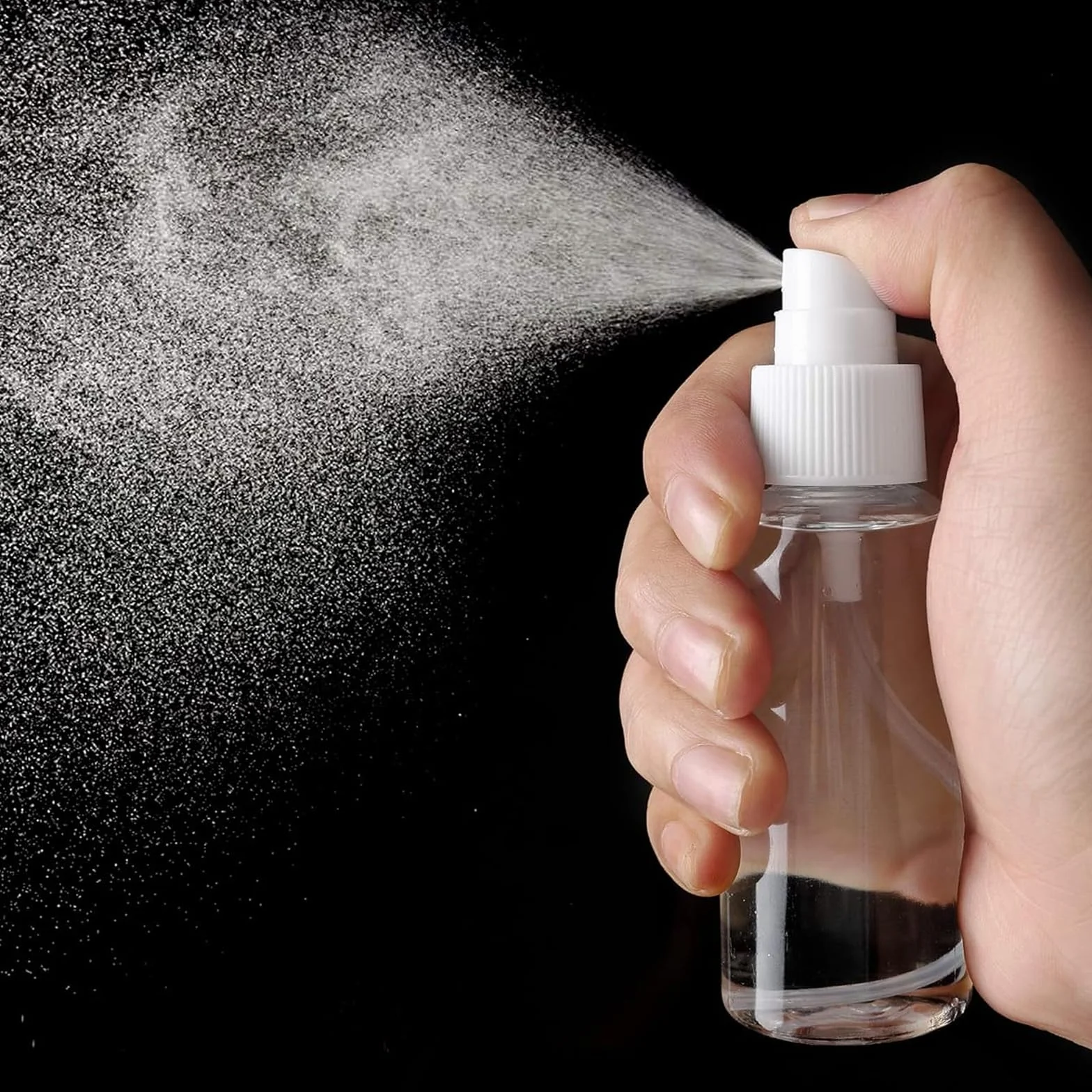Butelka z rozpylaczem 5 sztuk 100 ml przezroczysta plastikowa do wielokrotnego napełniania