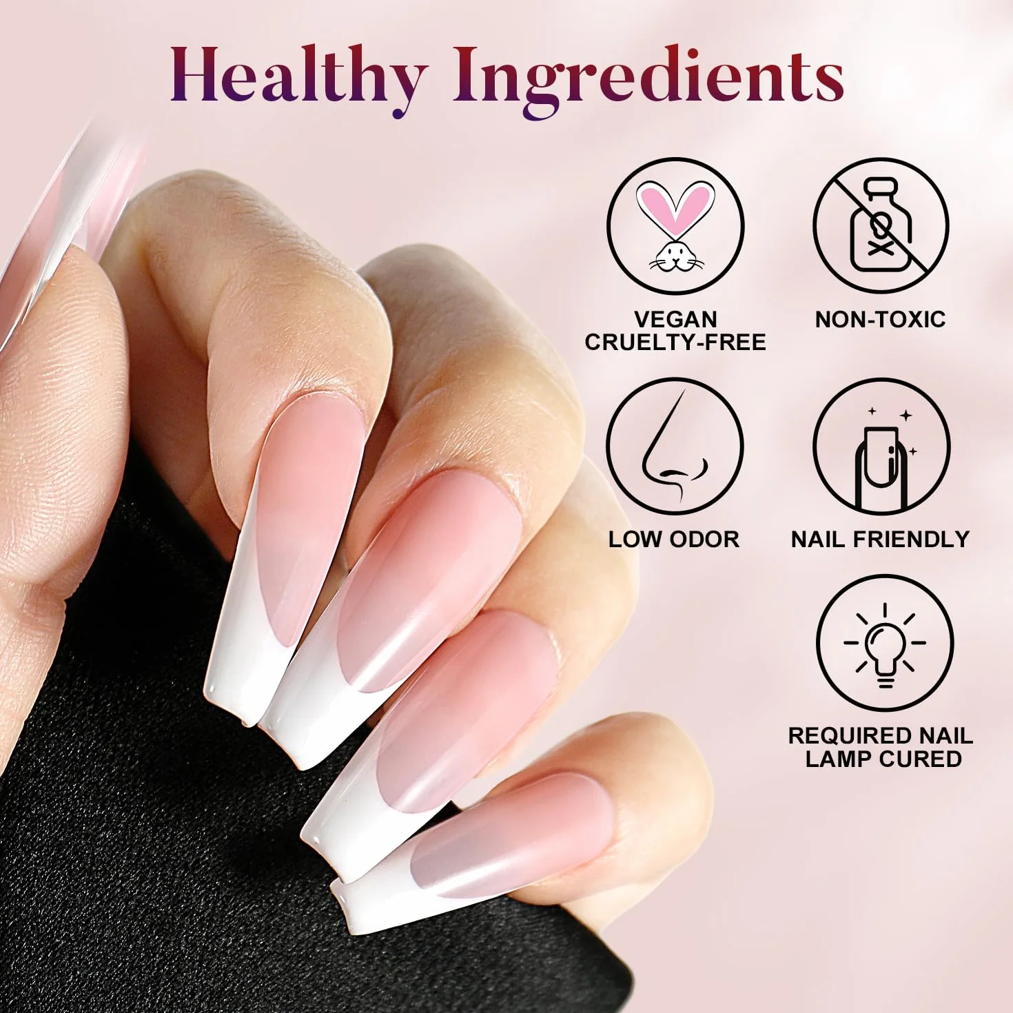 AIMEILI Lakier żelowy Top Coat – przezroczysty lakier UV LED Soak Off Nail Art, błyszczące wykończenie o wysokim połysku, trwały, łatwy w aplikacji, bez odprysków, 10 ml