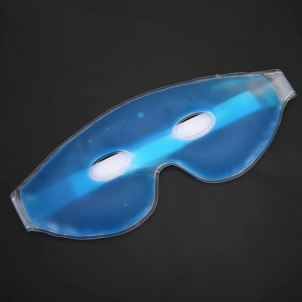 Maska na oczy, z lodem Ice Pack Lodowa maska ​​na oczy, żel do relaksującej podróży