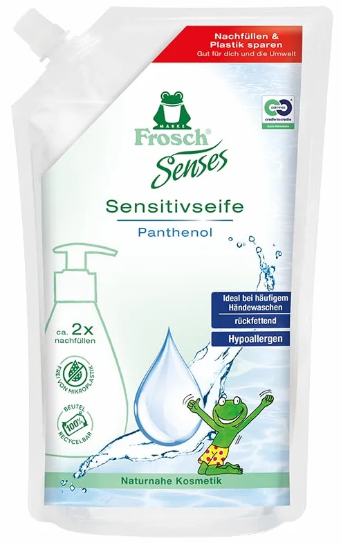 Frosch Senses Mydło wrażliwe Panthenol 500 ml