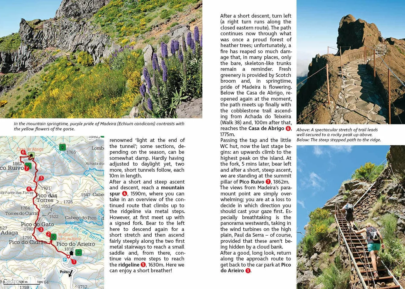 Madere / madeira (ang): The finest levada and mountain walks. 70 walks. With GPS tracks