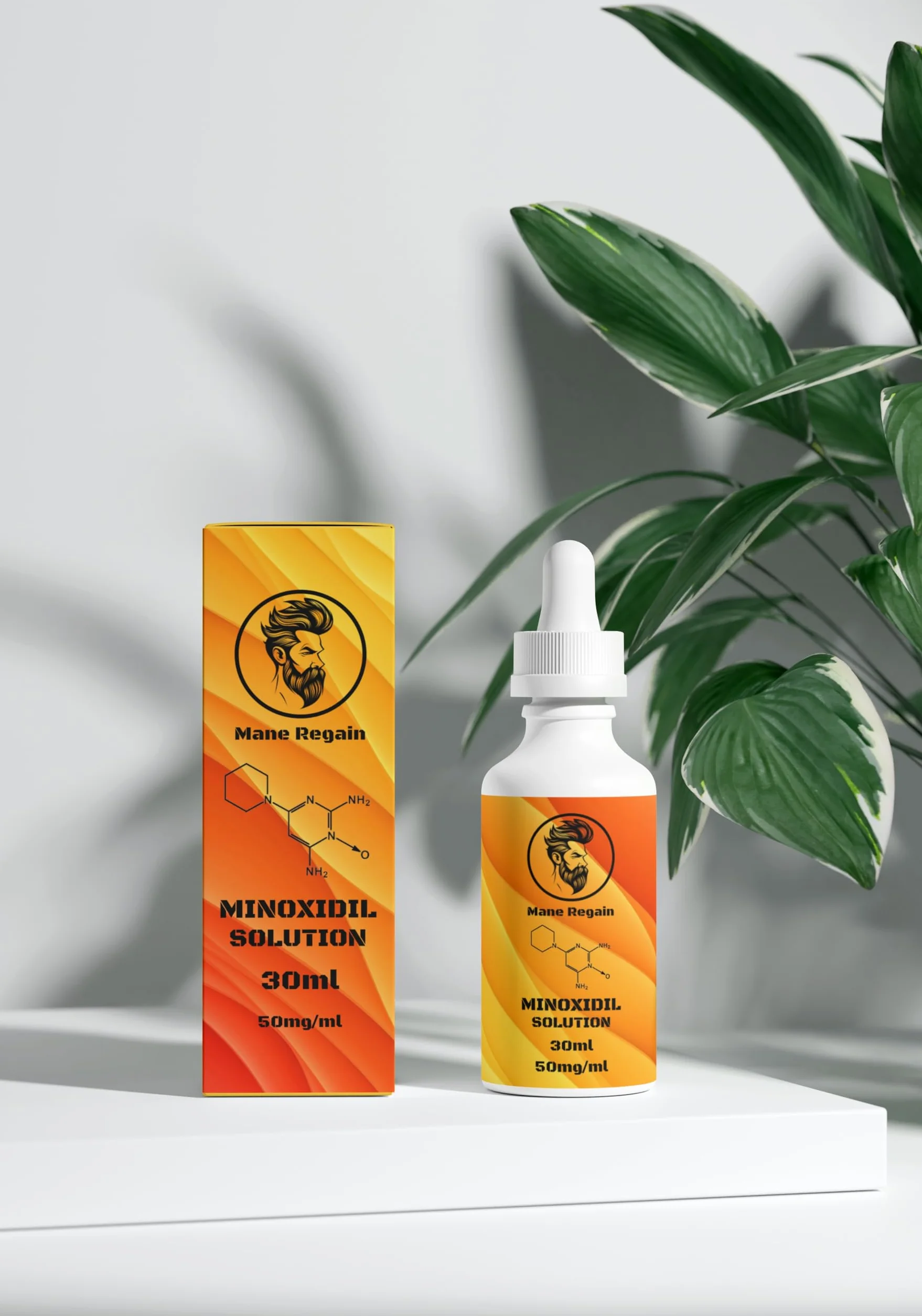Minoxidil 5% Solution Serum do Odrastania Włosów na Wypadanie Włosów
