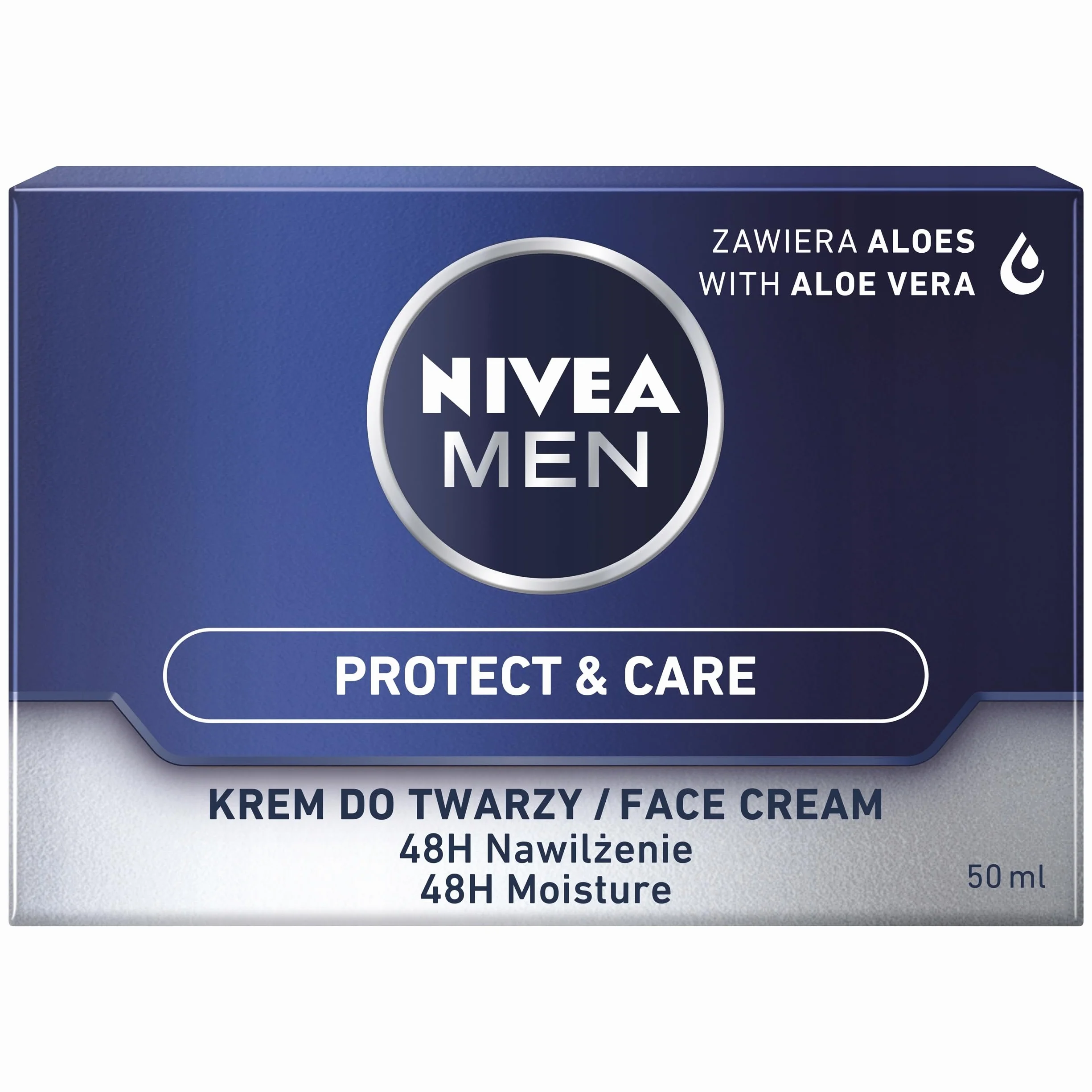 NIVEA Men, Intensywny krem nawilżający dla mężczyzn słoik 50 ml Original Doux