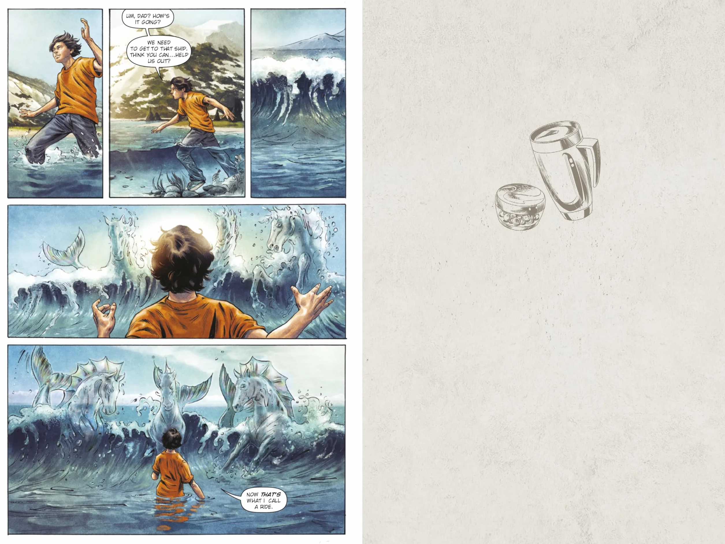 Percy Jackson and Sea of Monsters: Graphic Novel