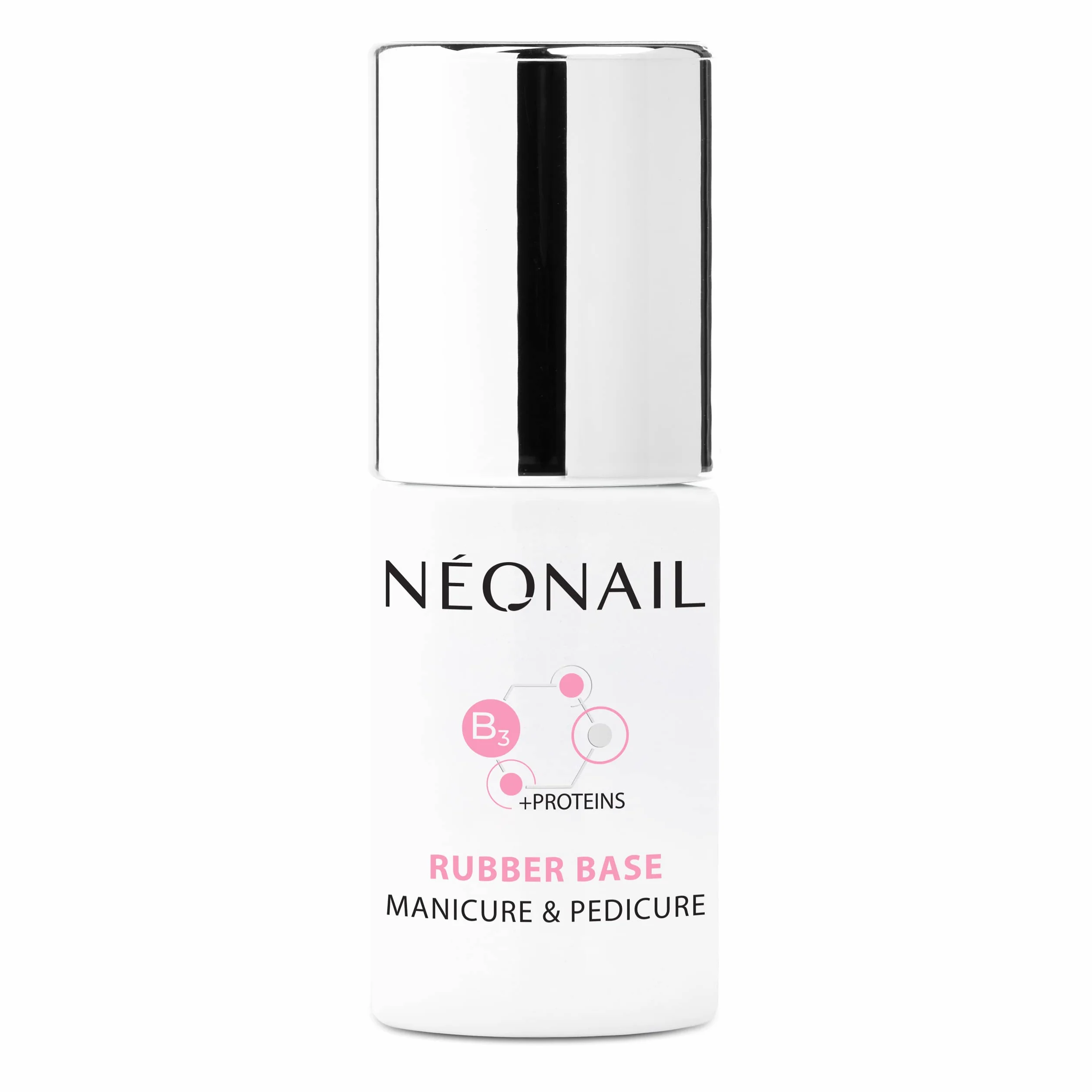 NÉONAIL Rubber Base Baza hybrydowa 7,2 ml UV LED