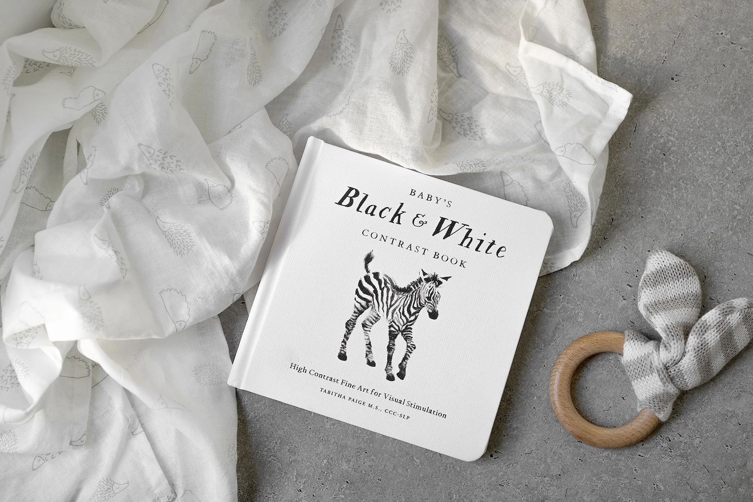 Baby's Black and White Contrast Book: High-Contrast Art for Visual Stimulation at Tummy Time: 4