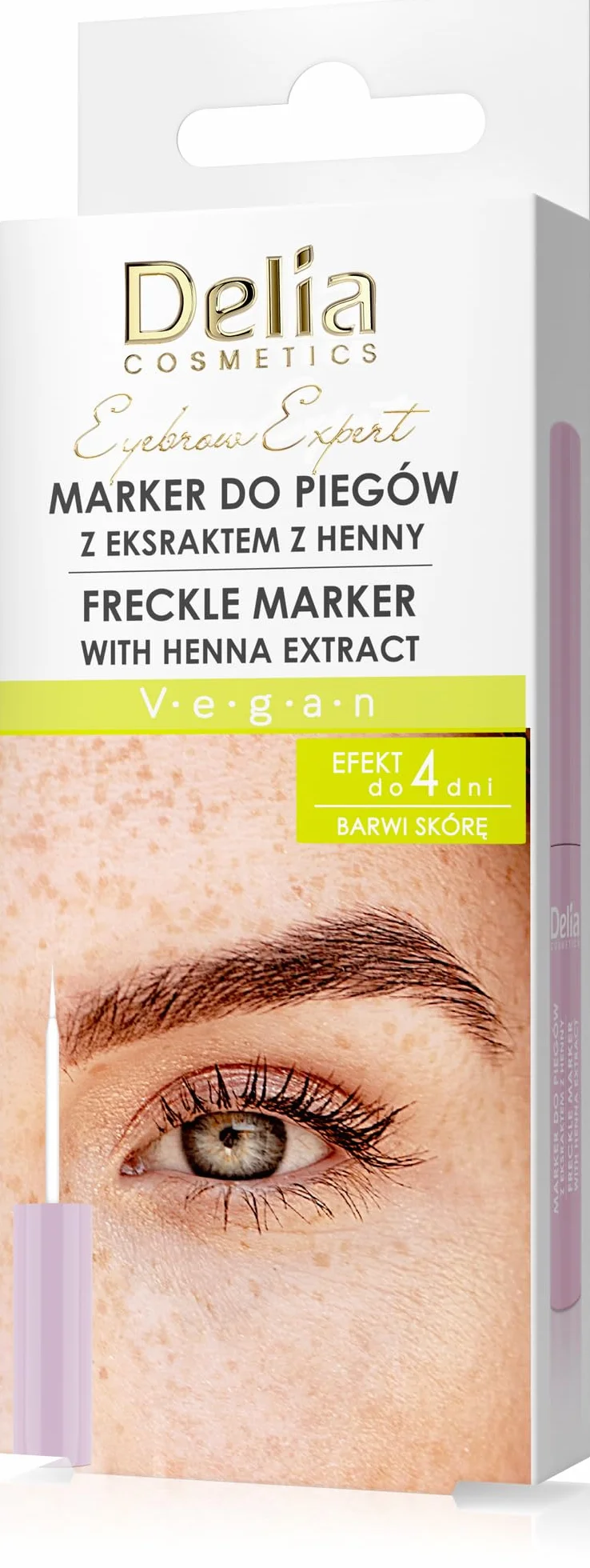 Marker do piegów Delia Cosmetics 4 ml