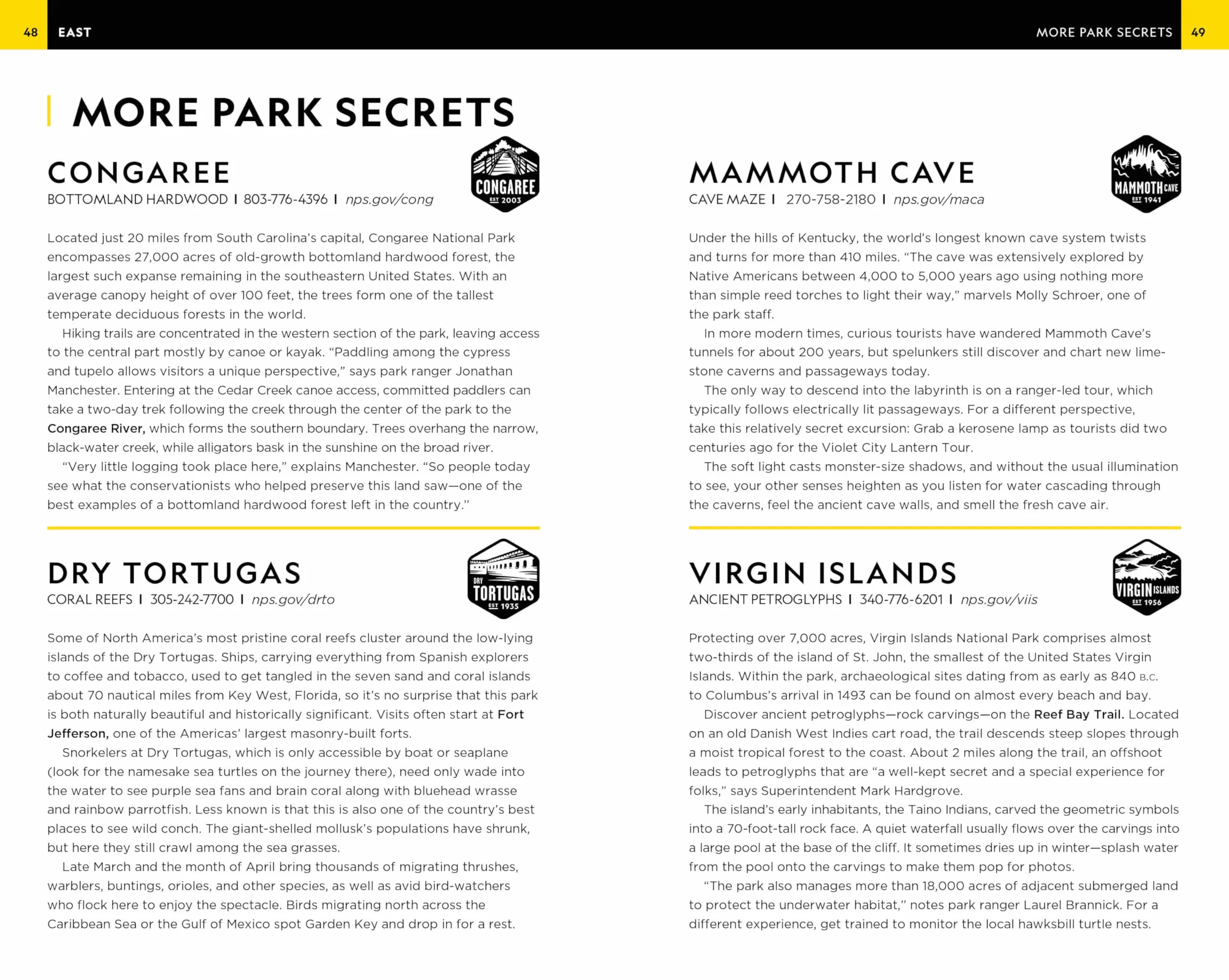 National Geographic Secrets of the National Parks, 2nd Edition: The Experts' Guide to the Best Experiences Beyond the Tourist Trail