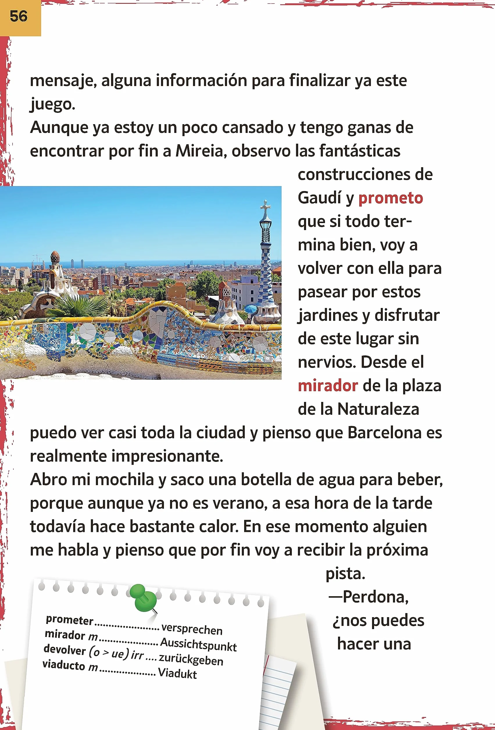Desaparición en Barcelona: Rätseln, knobeln, Spanisch lernen