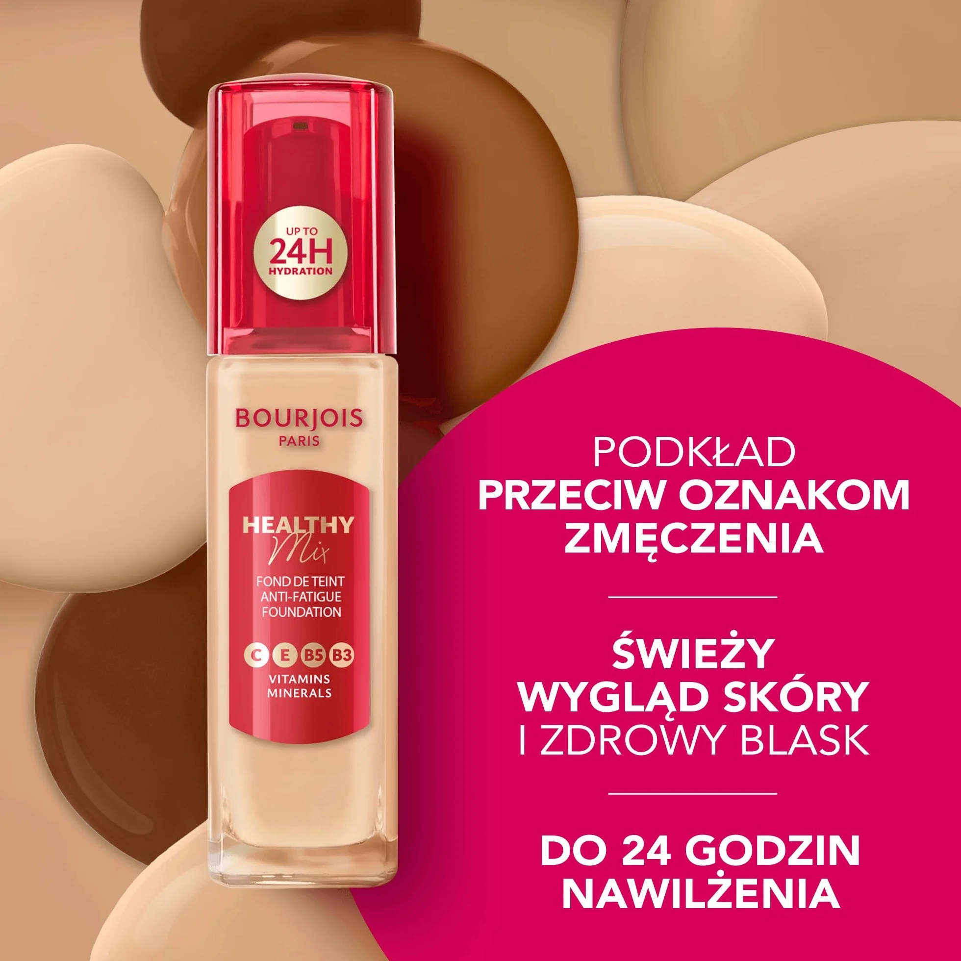 Bourjois Healthy Mix podkład 51W Light Vanilla 30 ml