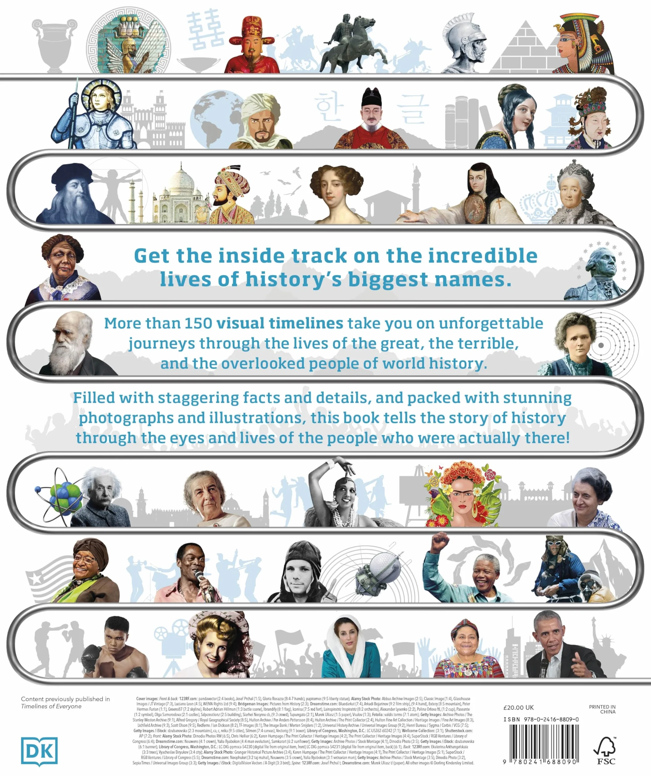 Timelines of Extraordinary Lives