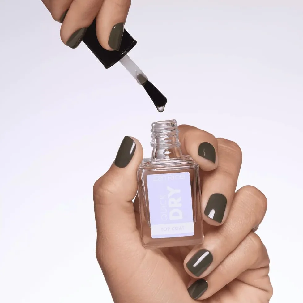 Catrice Szybkoschnący top Quick Dry, długotrwały, wyraźny wynik, łatwa/y do usunięcia., przeświecający (10.5ml)