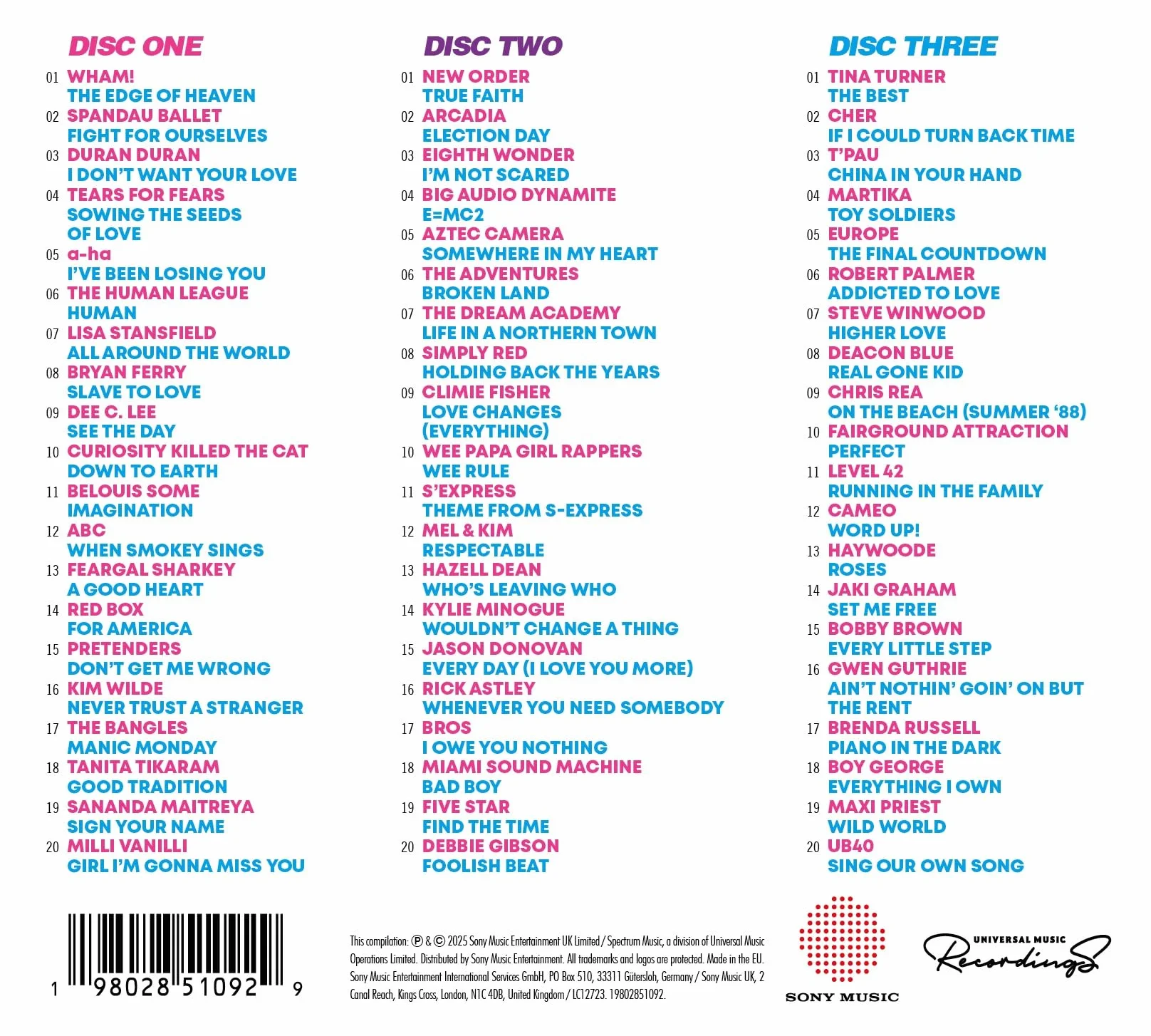 The Hits Album: Later 80'S