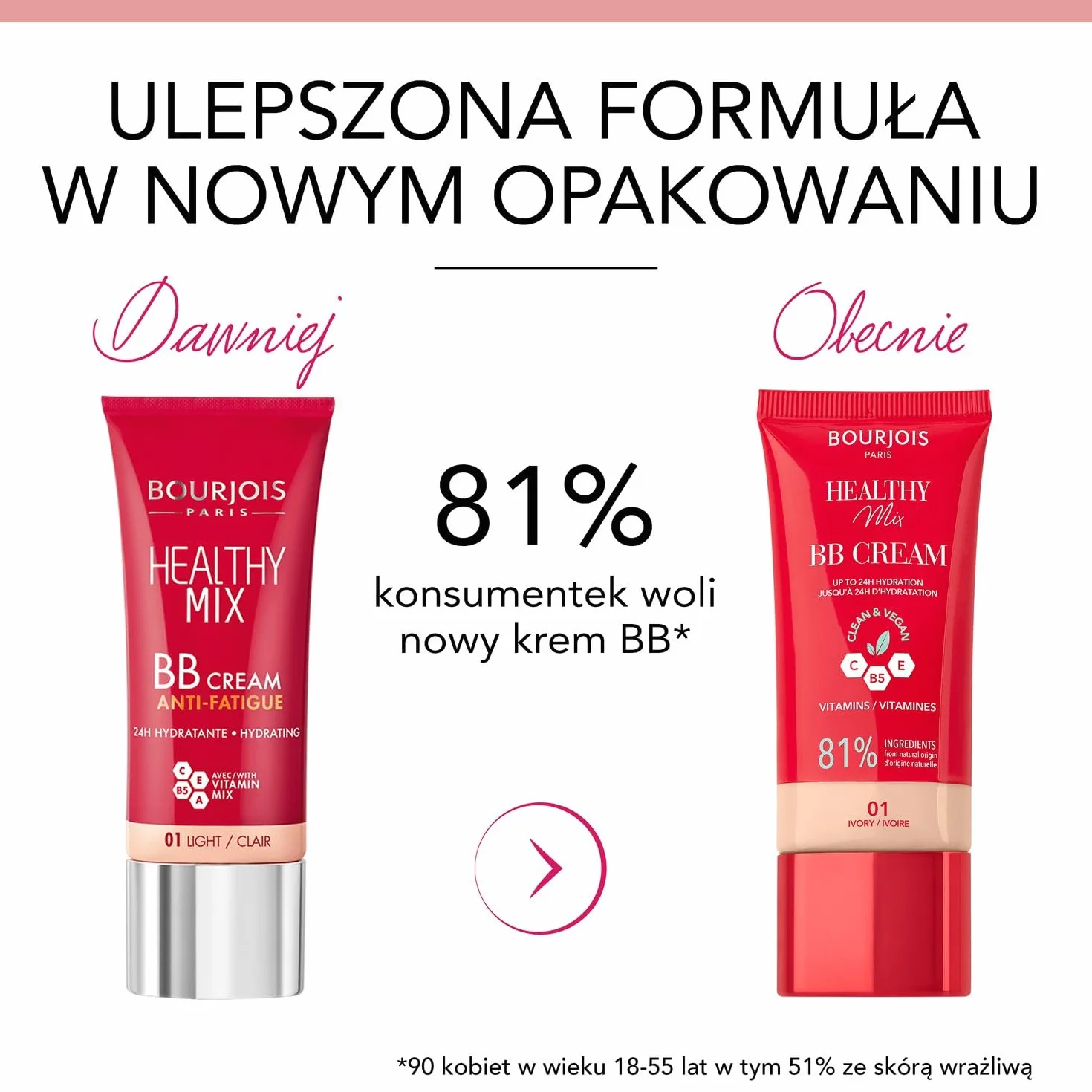 Bourjois Healthy Mix kryjący krem BB nr 03 Beige 30 ml