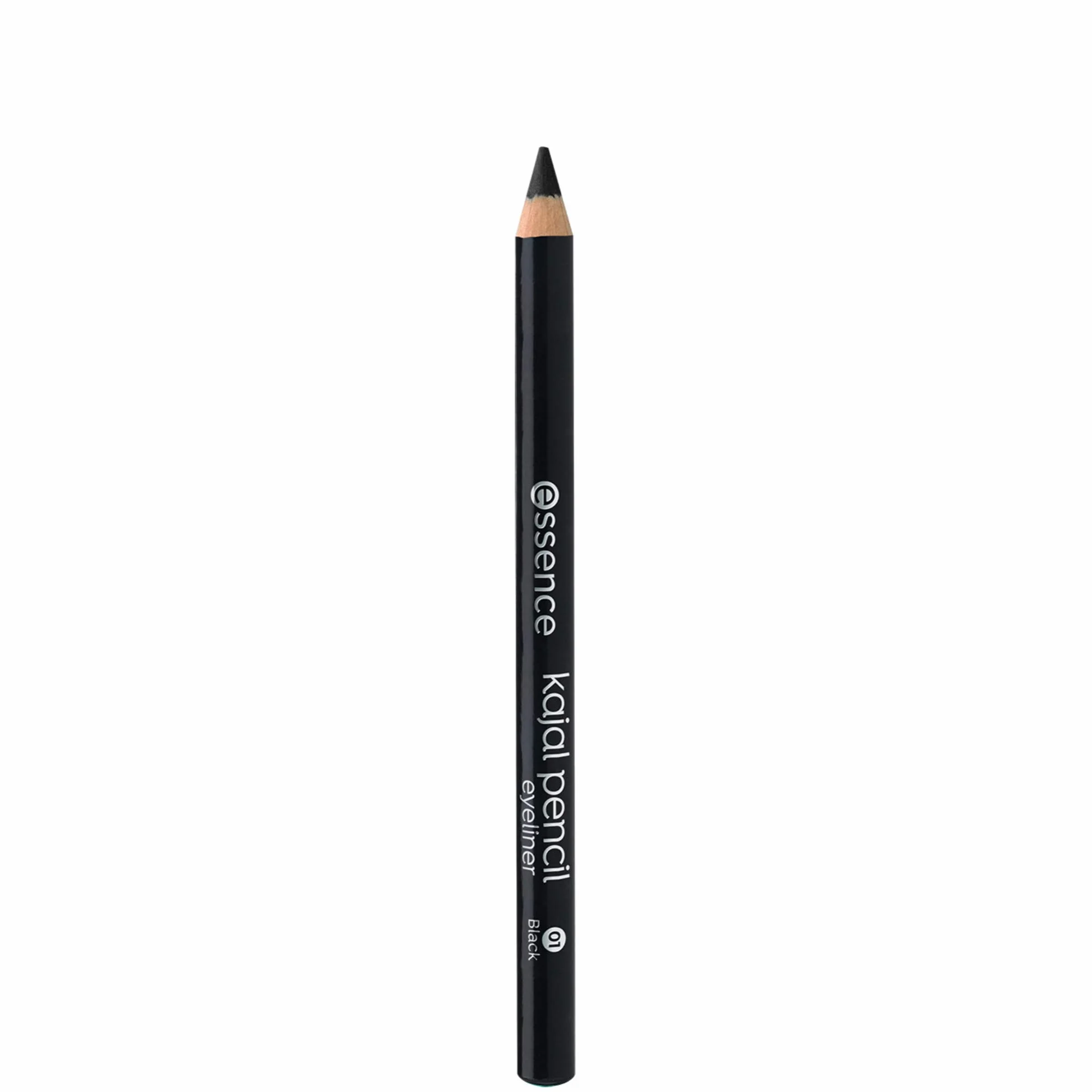 essence kajal ołówek kajal, 01, czarny, trwały, definiujący, wegański, bez mikrocząstek, 5 sztuk (5 x 1 g)