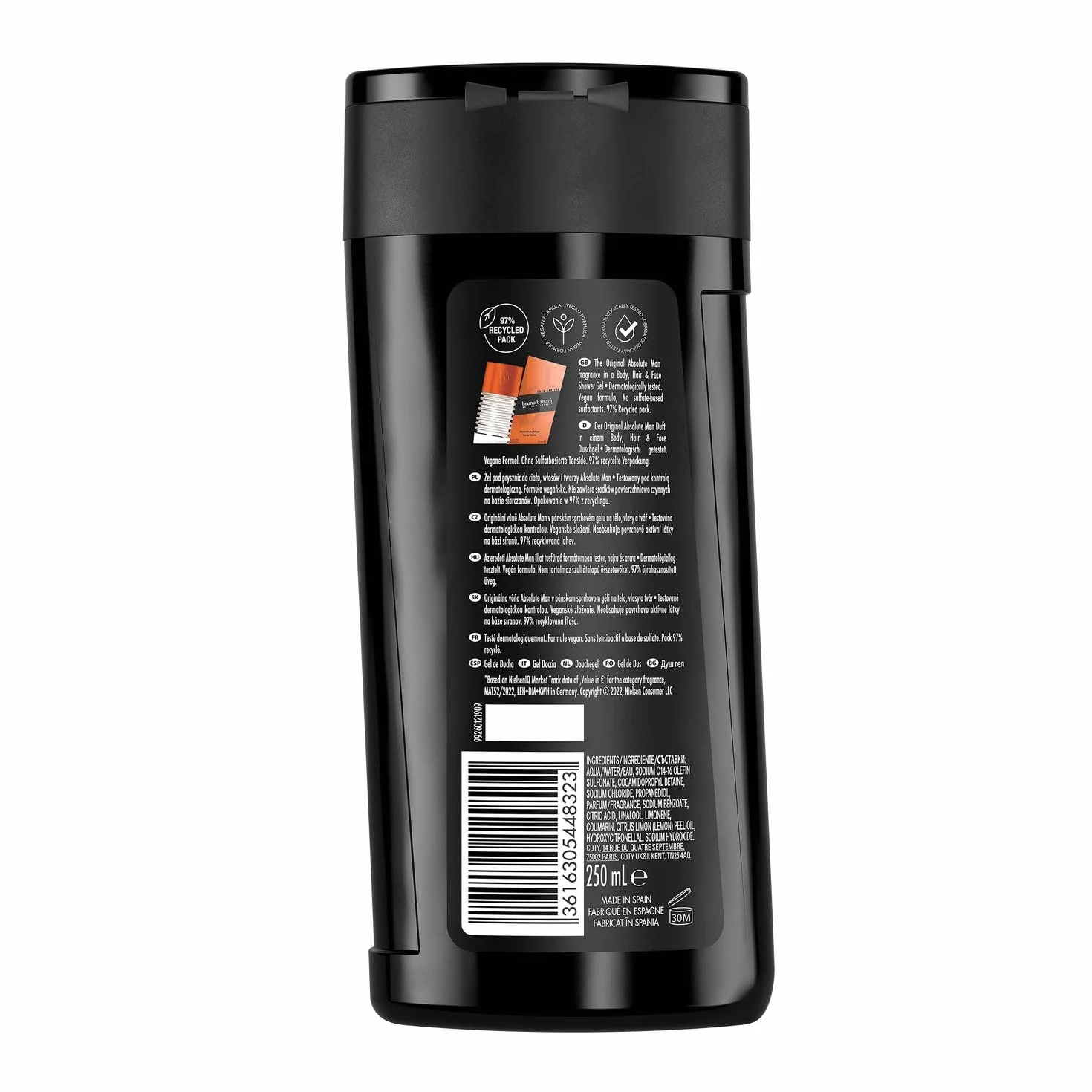bruno banani Absolut Man żel pod prysznic 250 ml