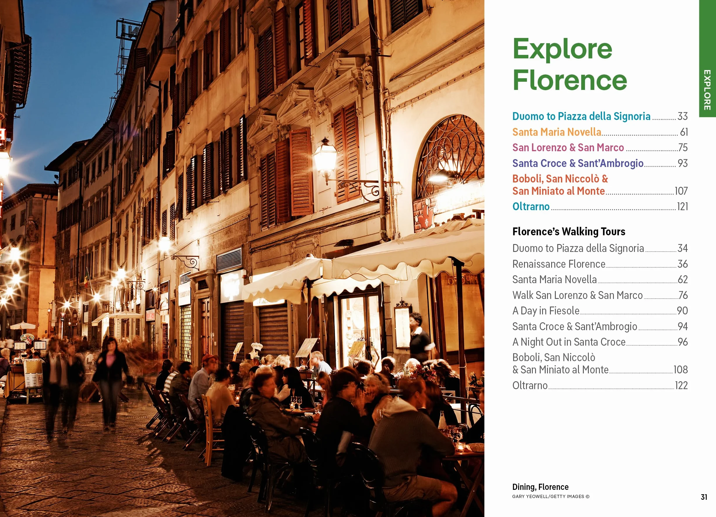 Pocket Florence & Tuscany 7ed -anglais-: Discover Twice the Region in Half the Time | Top Sights | Maps & Walking Tours | Covers Duomo, Tower of Pisa, Florence and more