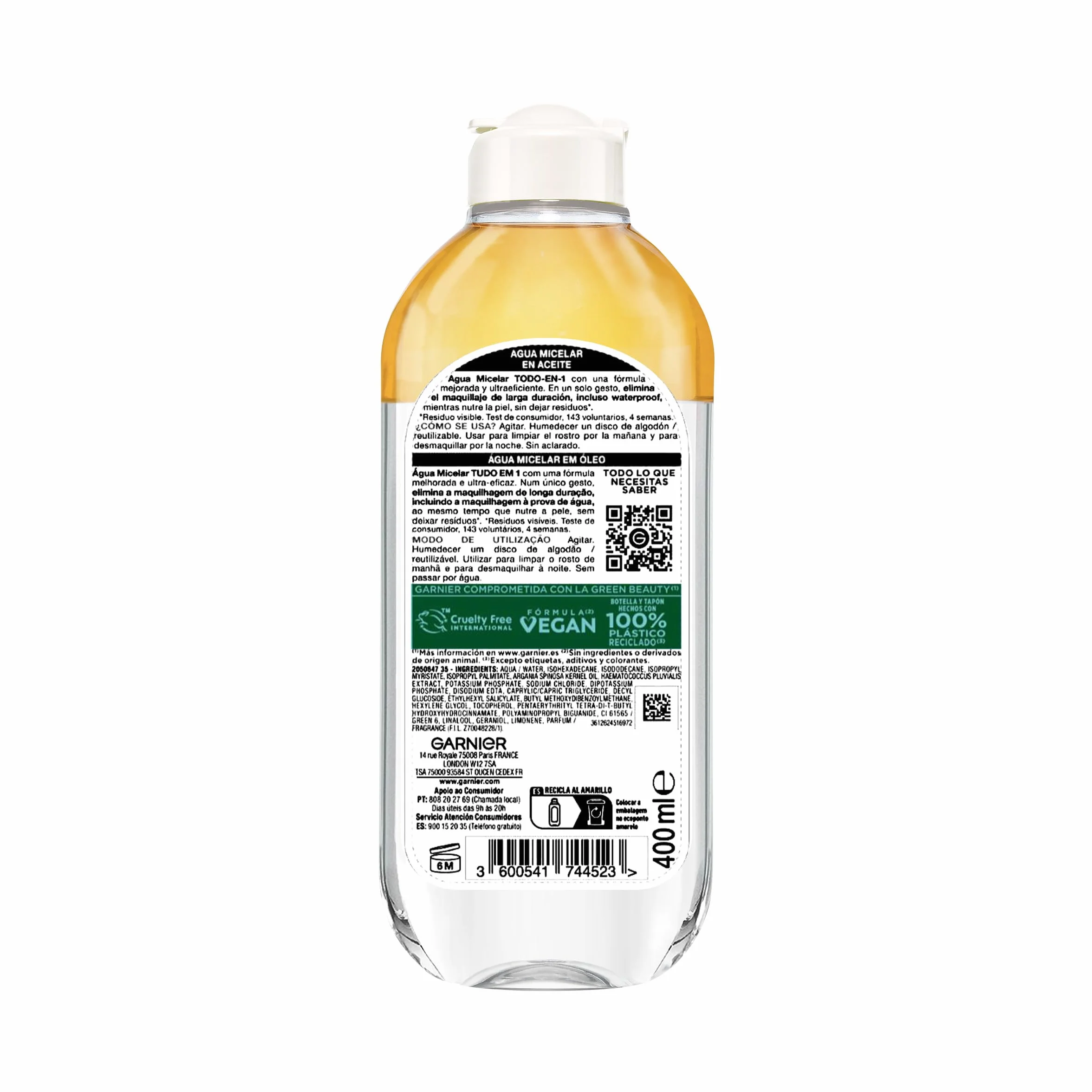 Garnier Skinactive Woda Micelarna 400 ml