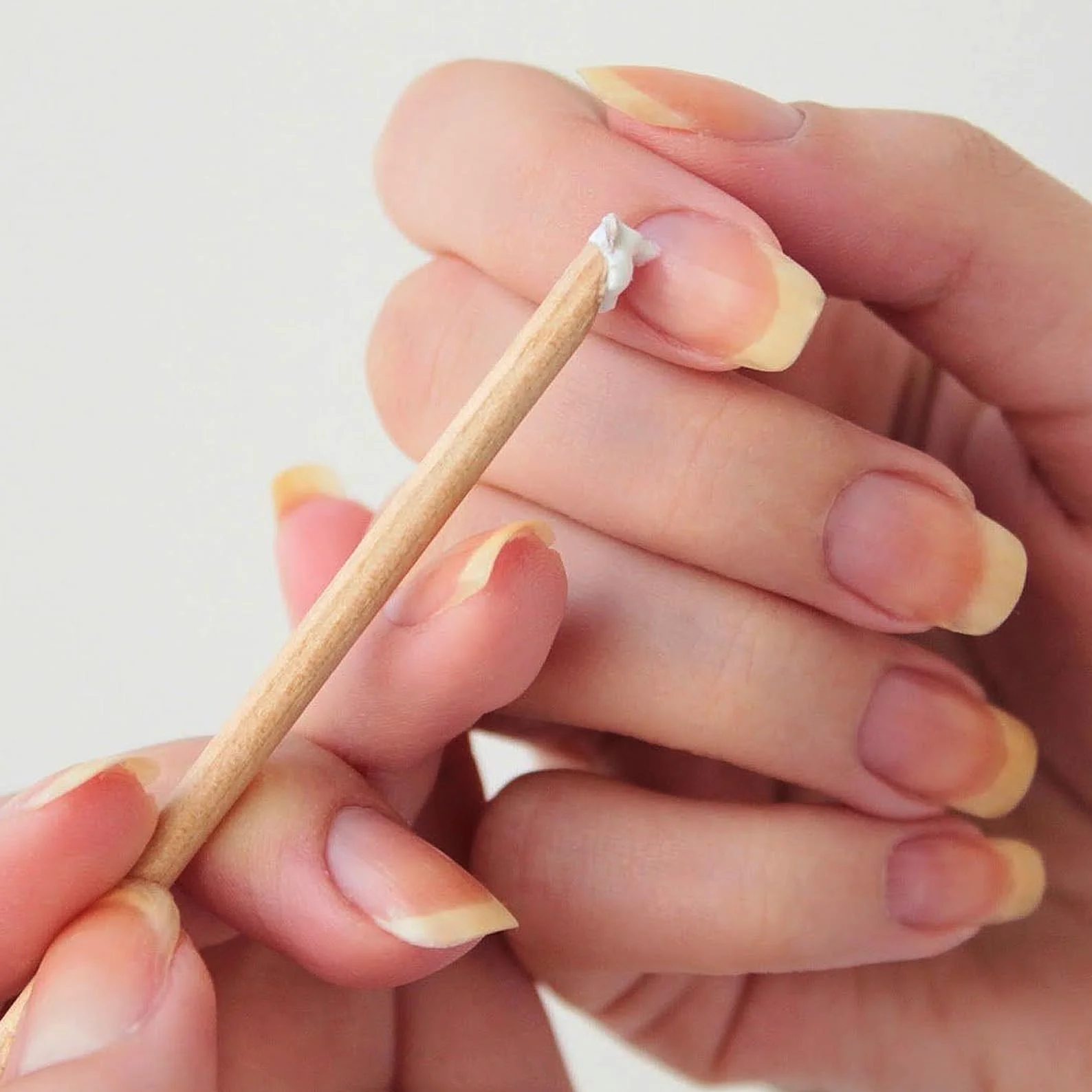 100 sztuk patyczków z drewna różanego, profesjonalne narzędzie do manicure i pedicure, wałek do paznokci, popychacz do skórek paznokci, do manicure, usuwania skórek, plam z paznokci