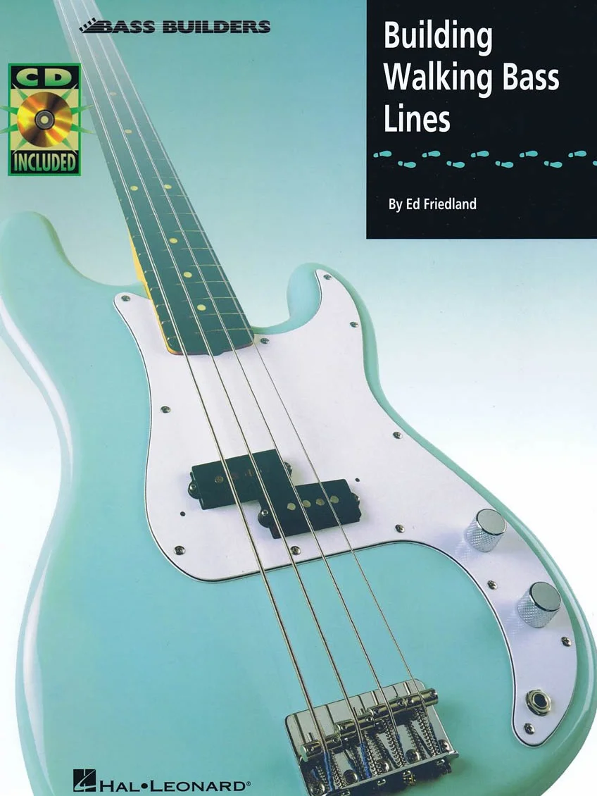 Building walking bass lines guitare basse +cd