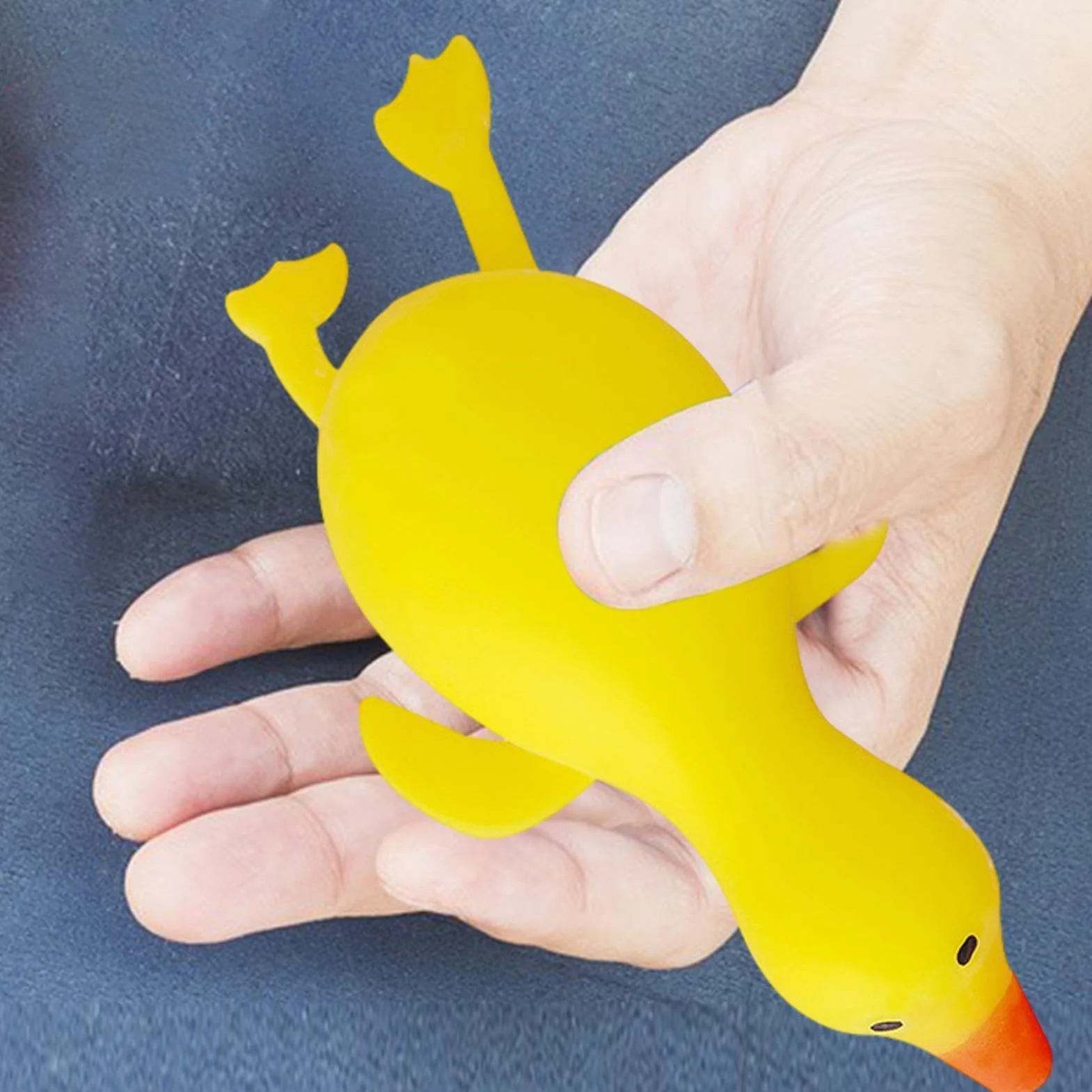 Duck Stress Relief Toy Squeezing Sensory Soft Animal for Kids