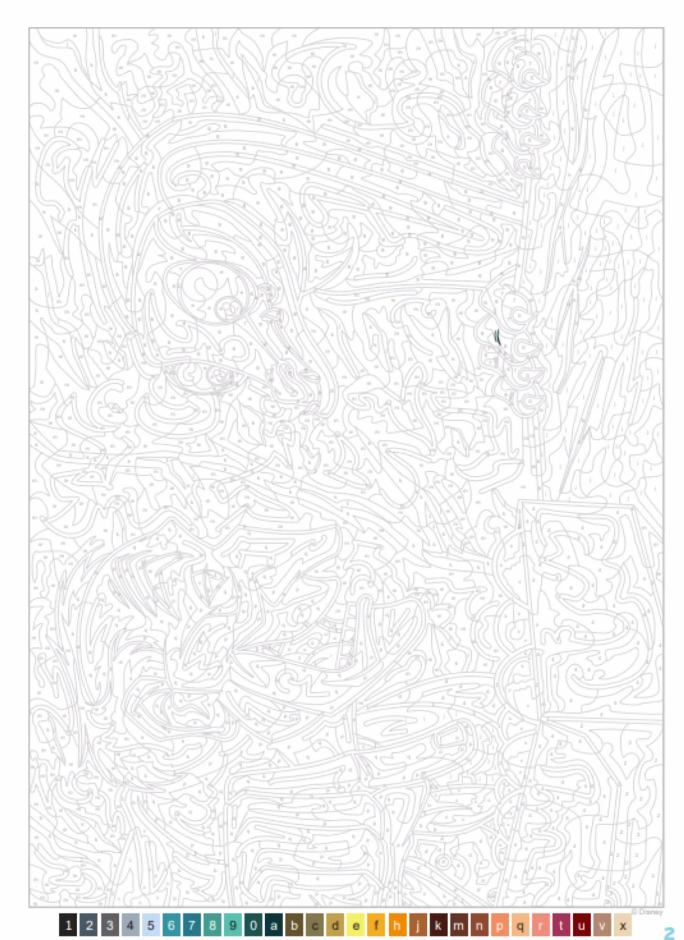 Coloriages Mystères Disney - Méchants