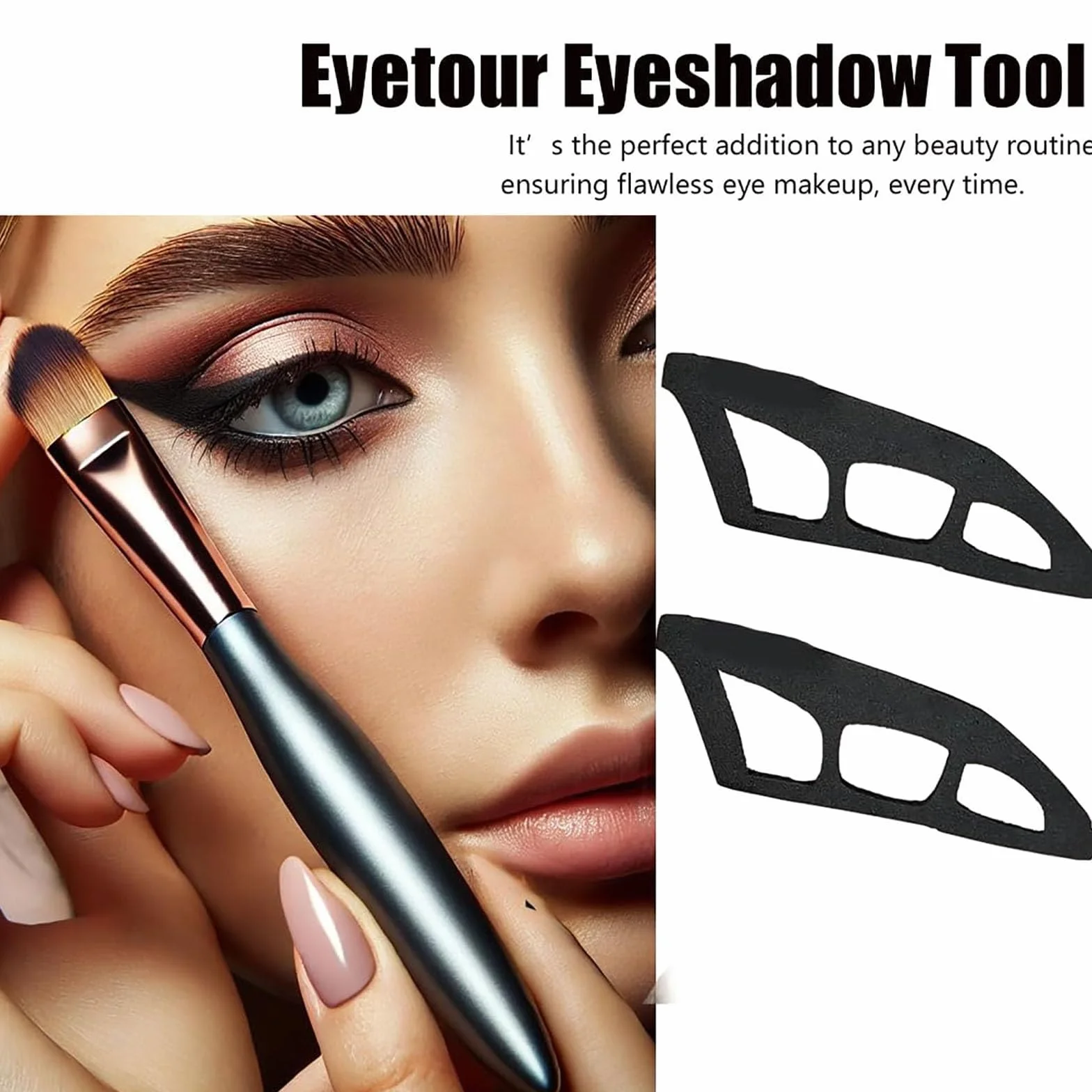 Eyetour Eyeshadow Tool Szablon do Makijażu Forma do Cieni do Powiek 1 szt.
