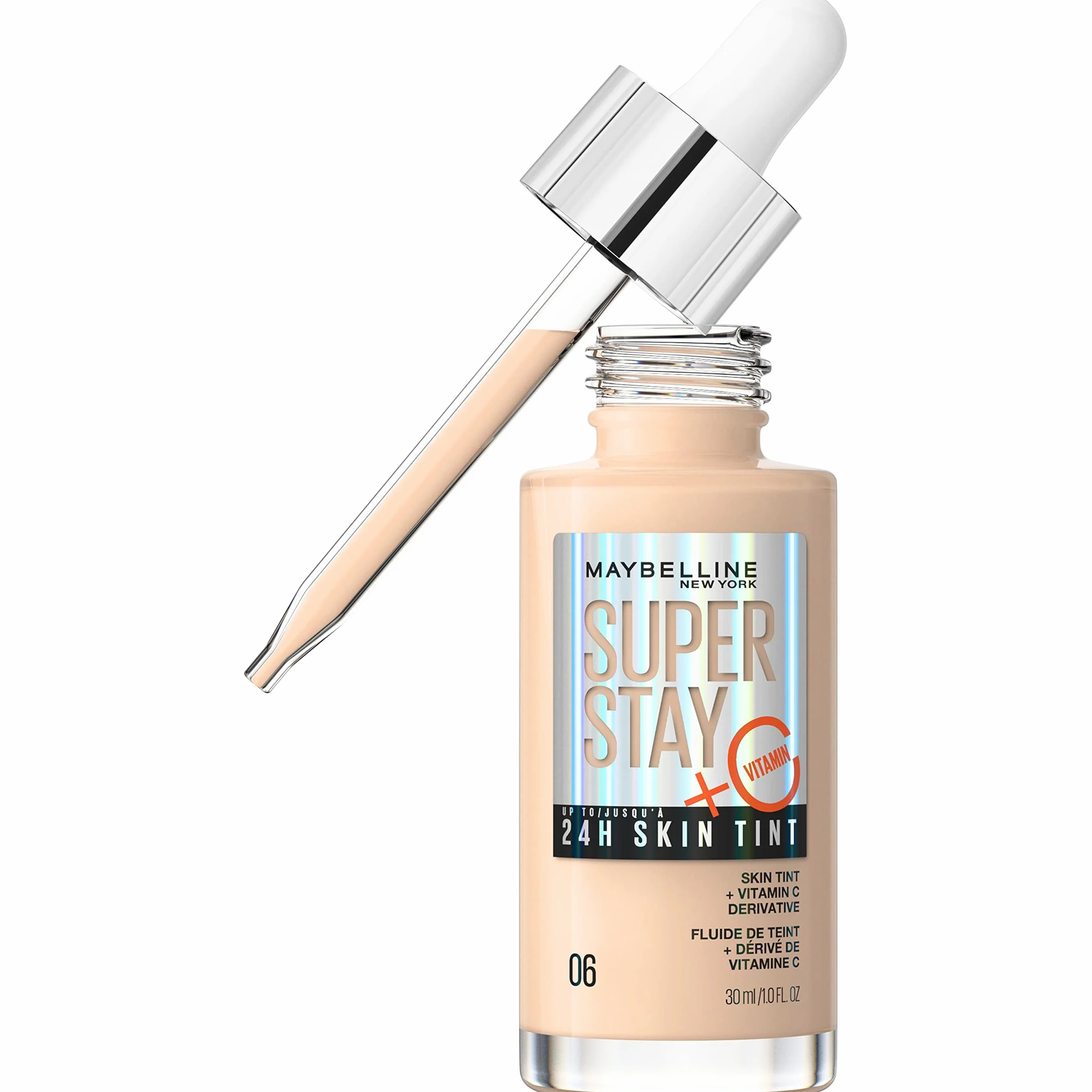 Maybelline New York SUPER STAY 24H SKIN TINT 06 długotrwały podkład rozświetlający