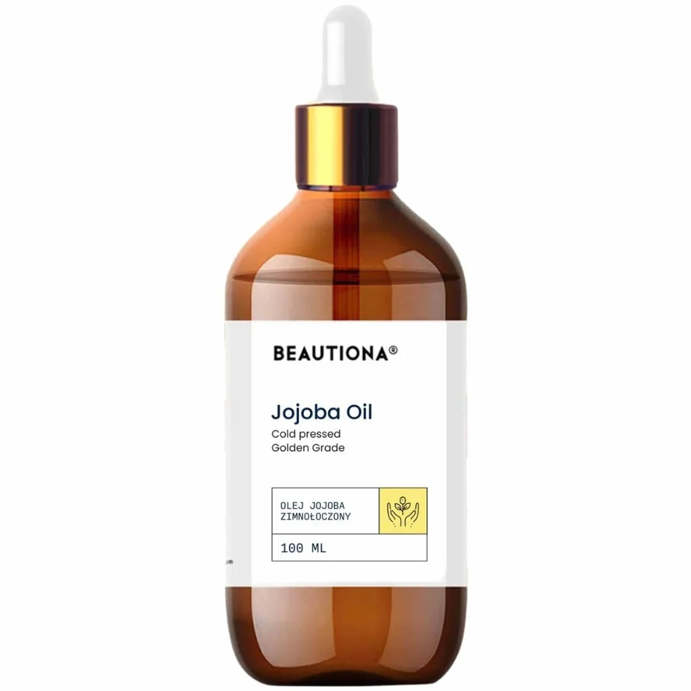 Olej jojoba 100 ml naturalny tłoczony na zimno do skóry twarzy i włosów 100% czysty