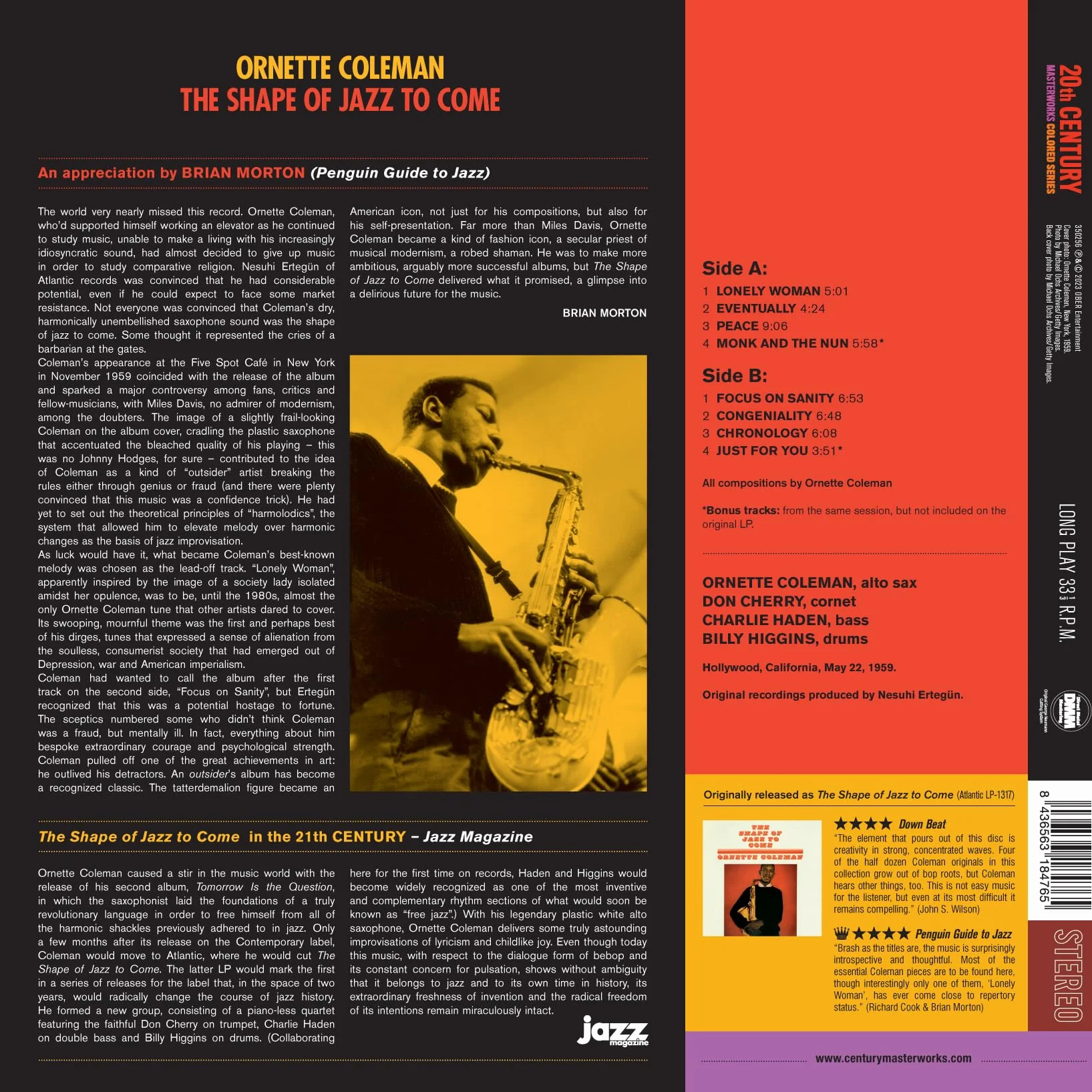 The Shape Of Jazz To Come