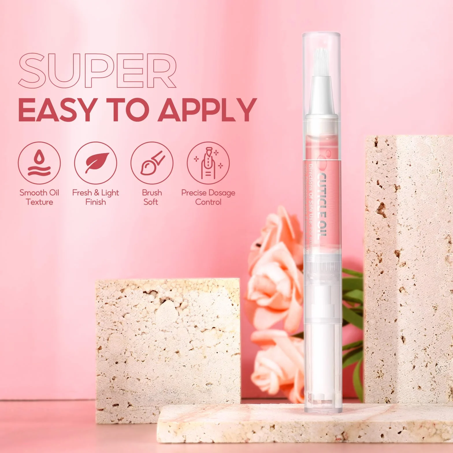 PEACECOLOR 8 sztuk Nail Care Pen olejki do pielęgnacji paznokci, sztyft do pielęgnacji skórek z witaminami, do pielęgnacji paznokci, do naprawy pękniętych i suchych paznokci