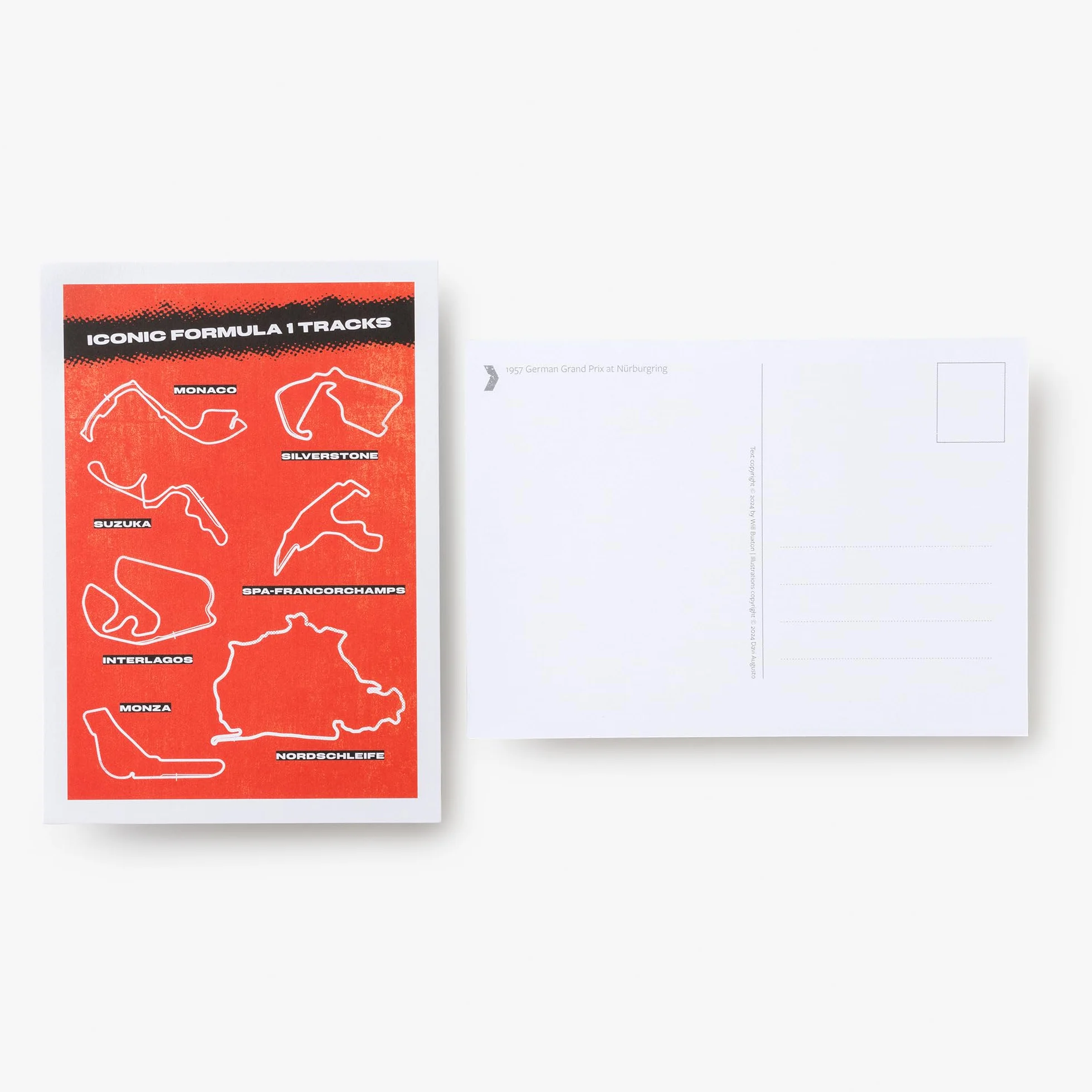 Grand Prix Postcards: 100 Postcards Celebrating Formula 1