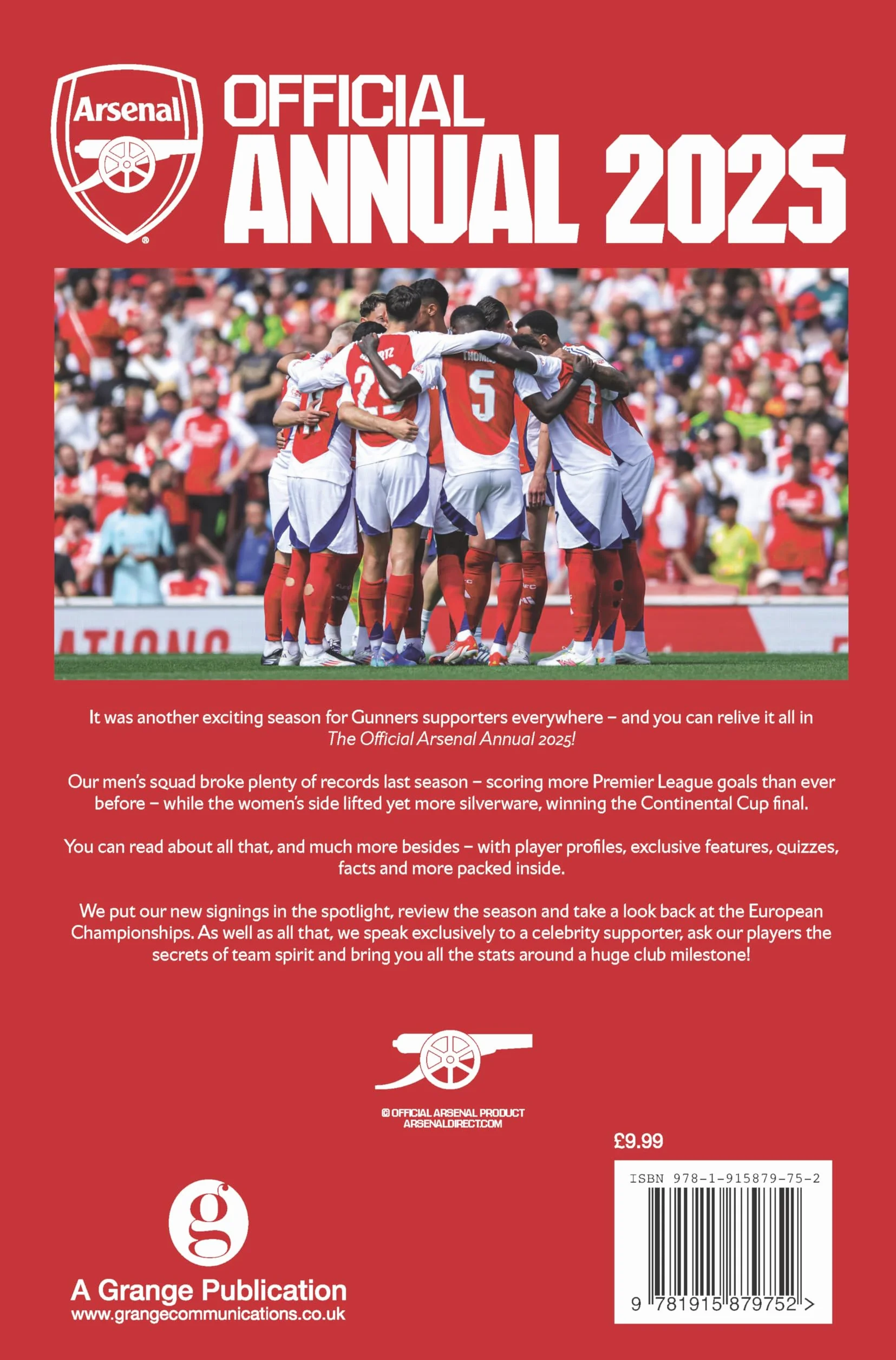 Arsenal: Official Annual 2025