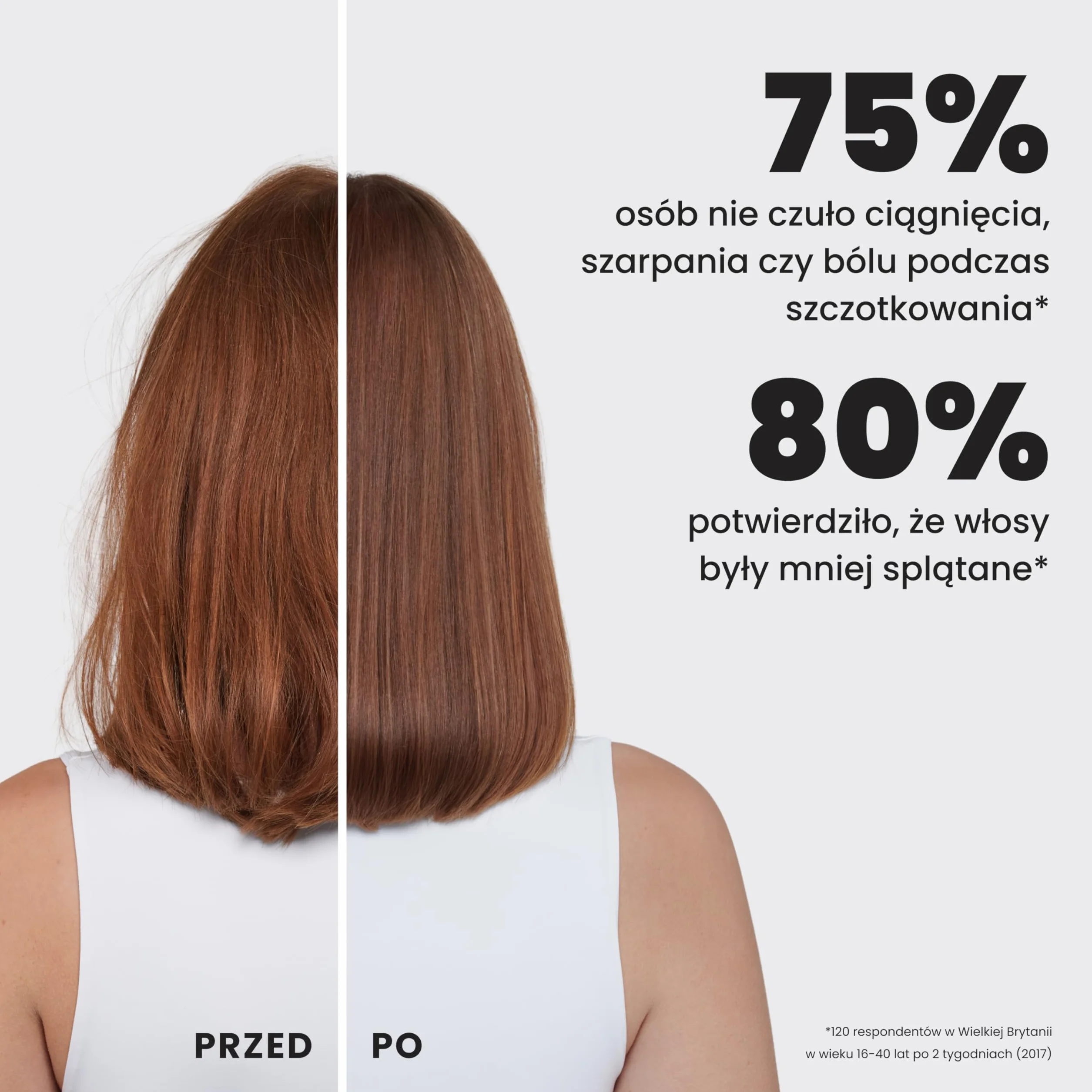 Tangle Teezer Mini Ultimate Detangler - do włosów mokrych i suchych - szczotka do rozczesywania do wszystkich rodzajów włosów - idealna szczotka dla dzieci i w podróży - Milenijny róż