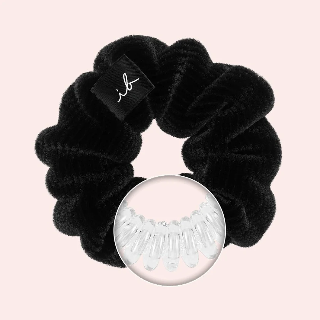 Invisibobble Sprunchie Dusk till Dawn czarny gumka do włosów spiralna
